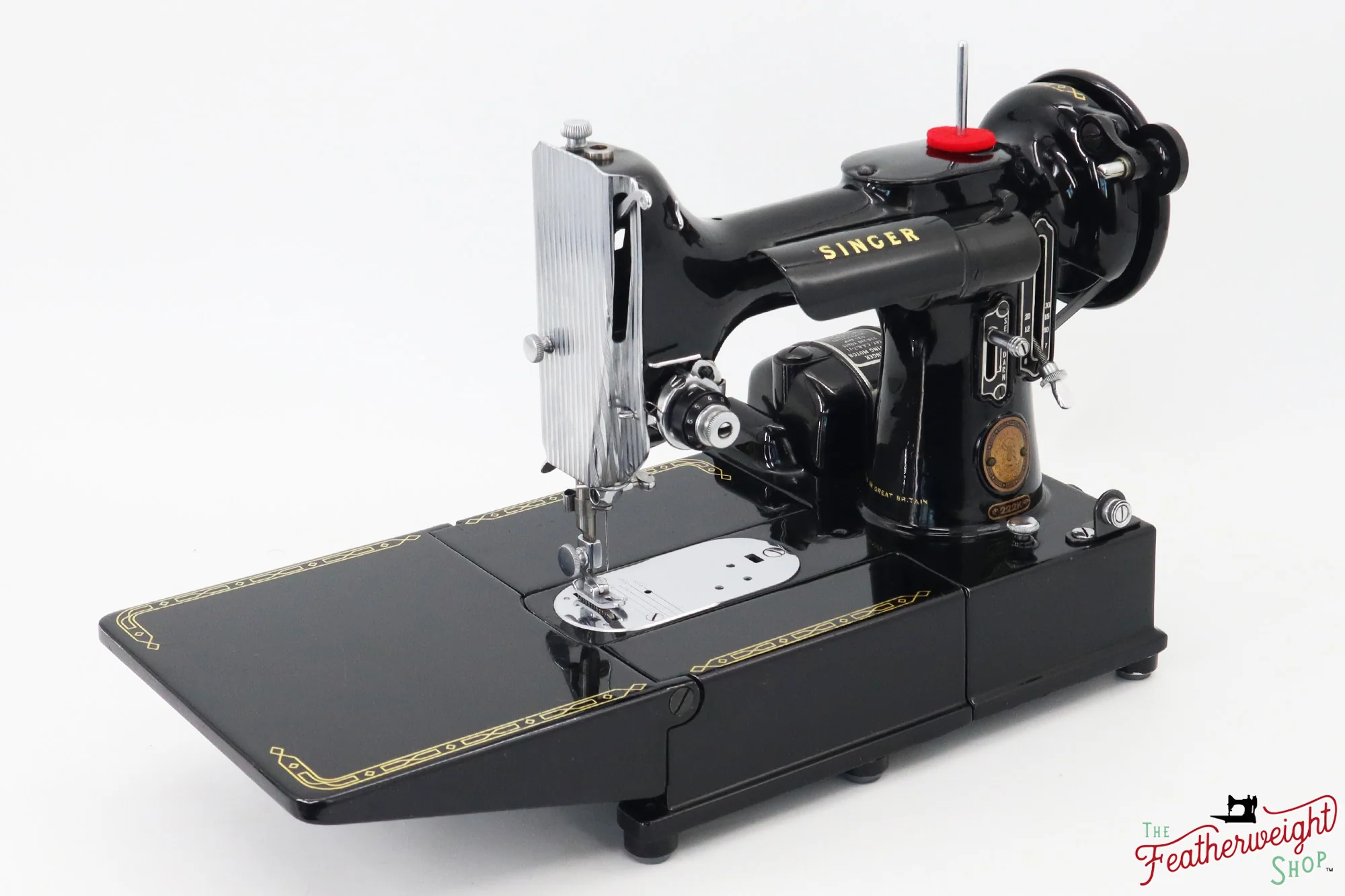 Singer Featherweight 222K Sewing Machine - EK3267**, 1955 - Image 4