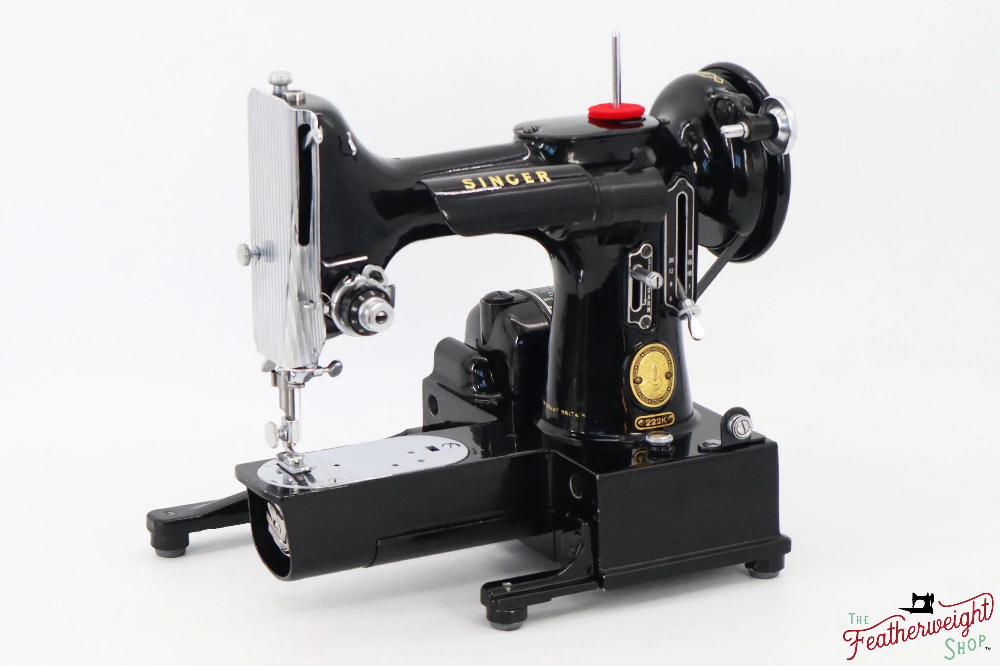 Singer Featherweight 222K Sewing Machine - EK3277**, 1955 - Image 3