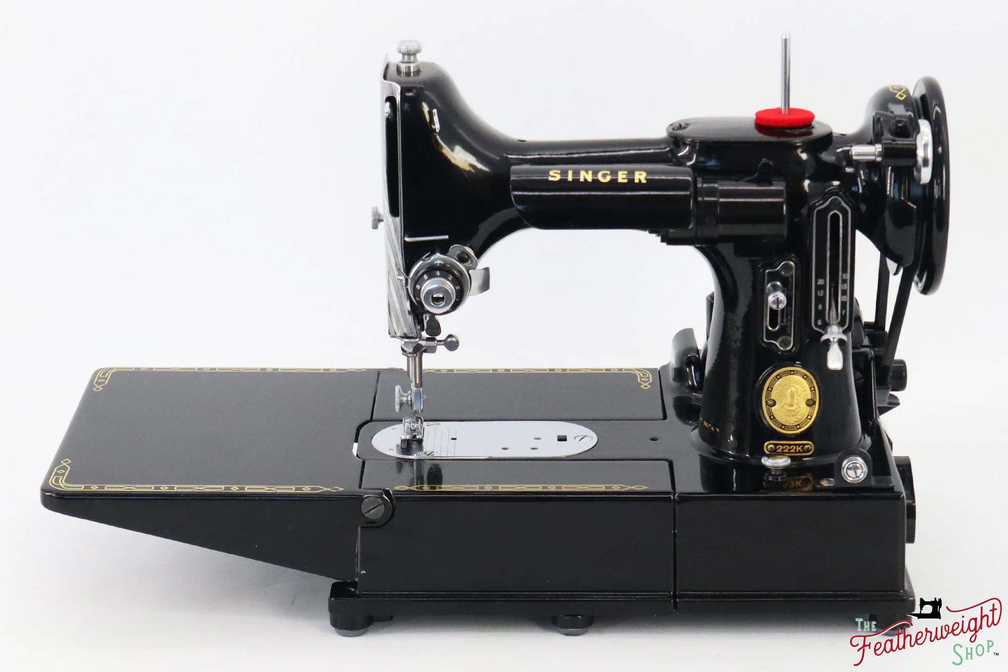 Singer Featherweight 222K Sewing Machine - EK3277**, 1955 - Image 4
