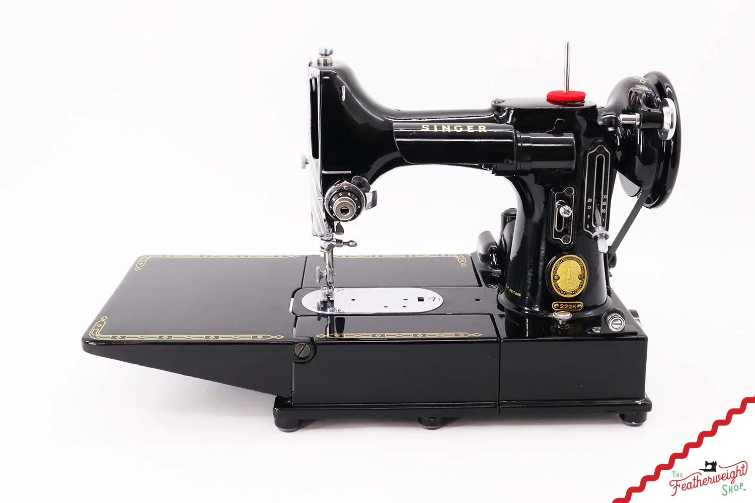 Singer Featherweight 222K Sewing Machine - EK32772*, 1955 - Image 3