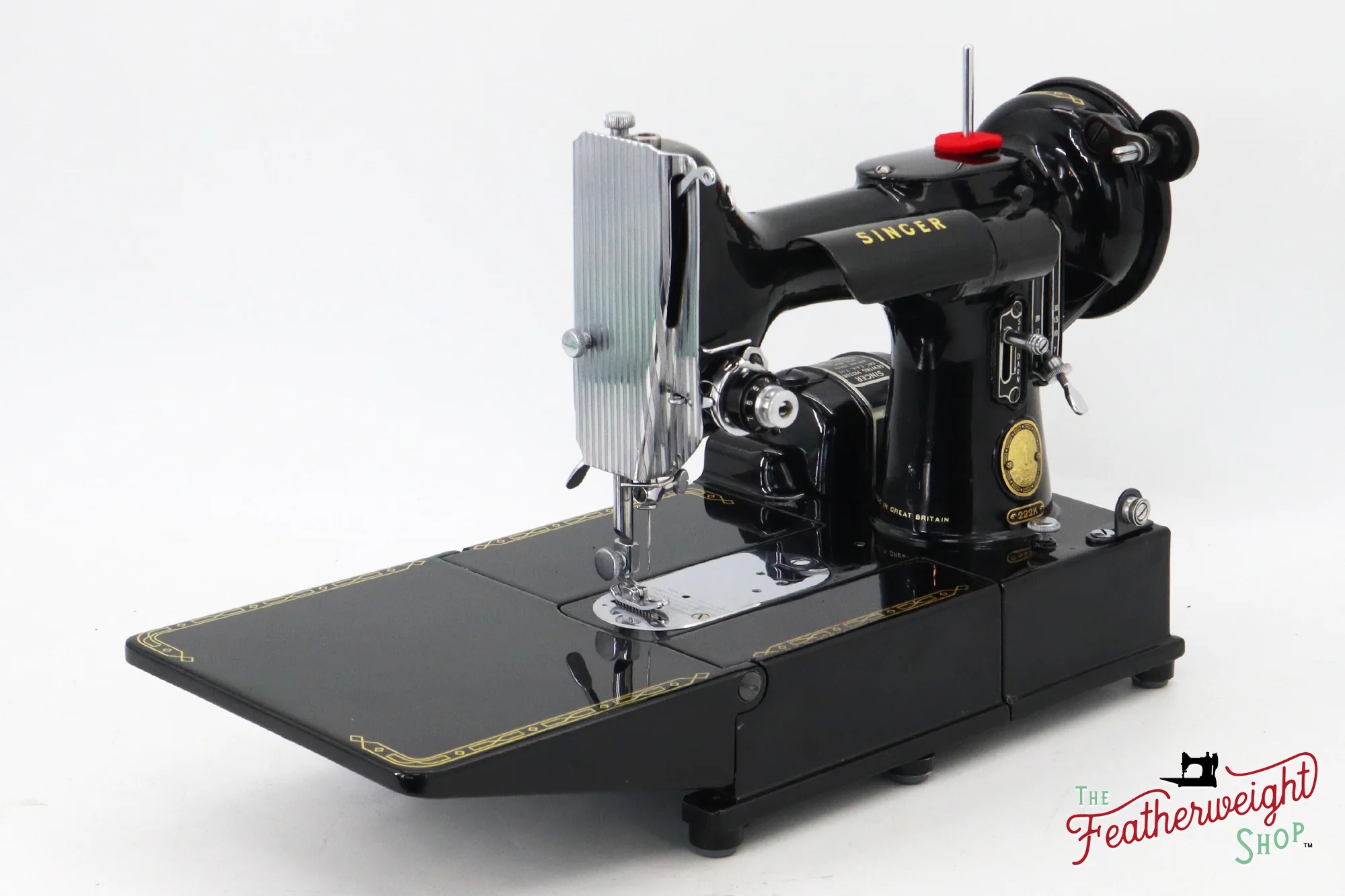 Singer Featherweight 222K Sewing Machine - EK3281**, 1955 - Image 4