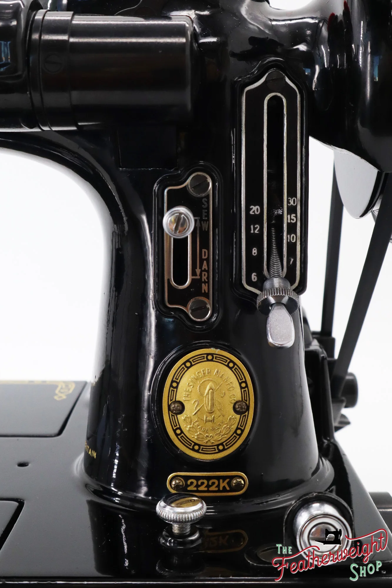 Singer Featherweight 222K Sewing Machine - EK32816*, 1955 - Image 14