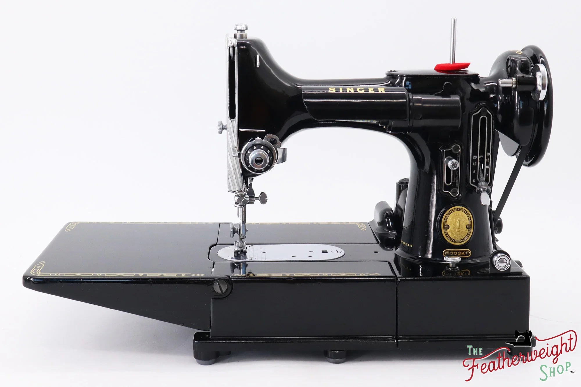 Singer Featherweight 222K Sewing Machine - EK32816*, 1955 - Image 2