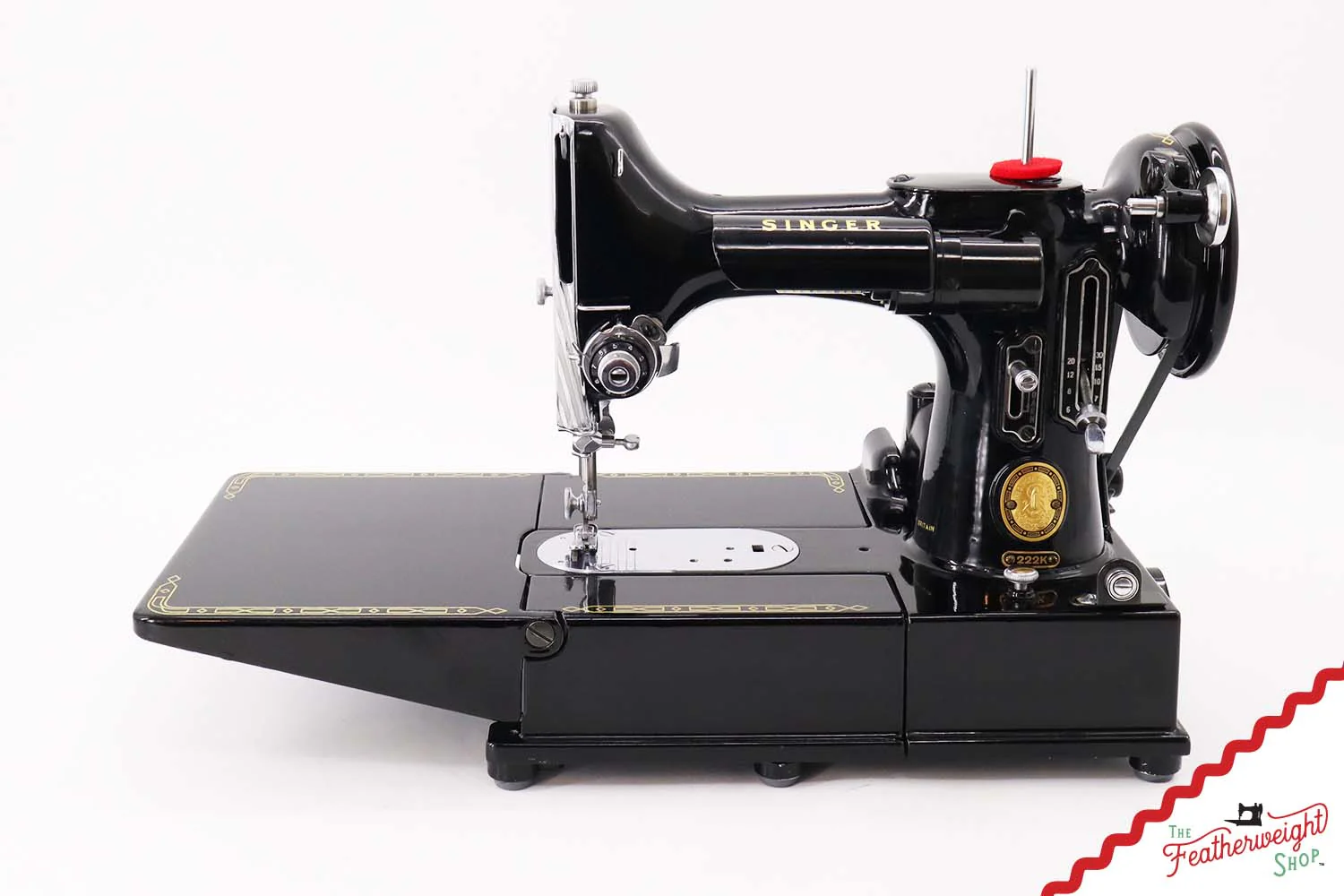 Singer Featherweight 222K Sewing Machine - EK3282**, 1955 - Image 3