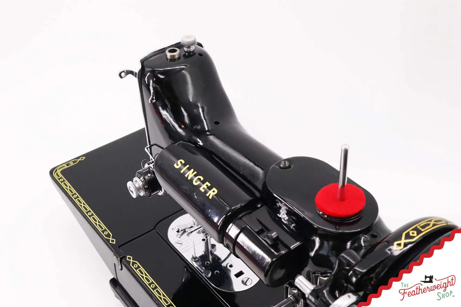 Singer Featherweight 222K Sewing Machine - EK32827*, 1955 - Image 12