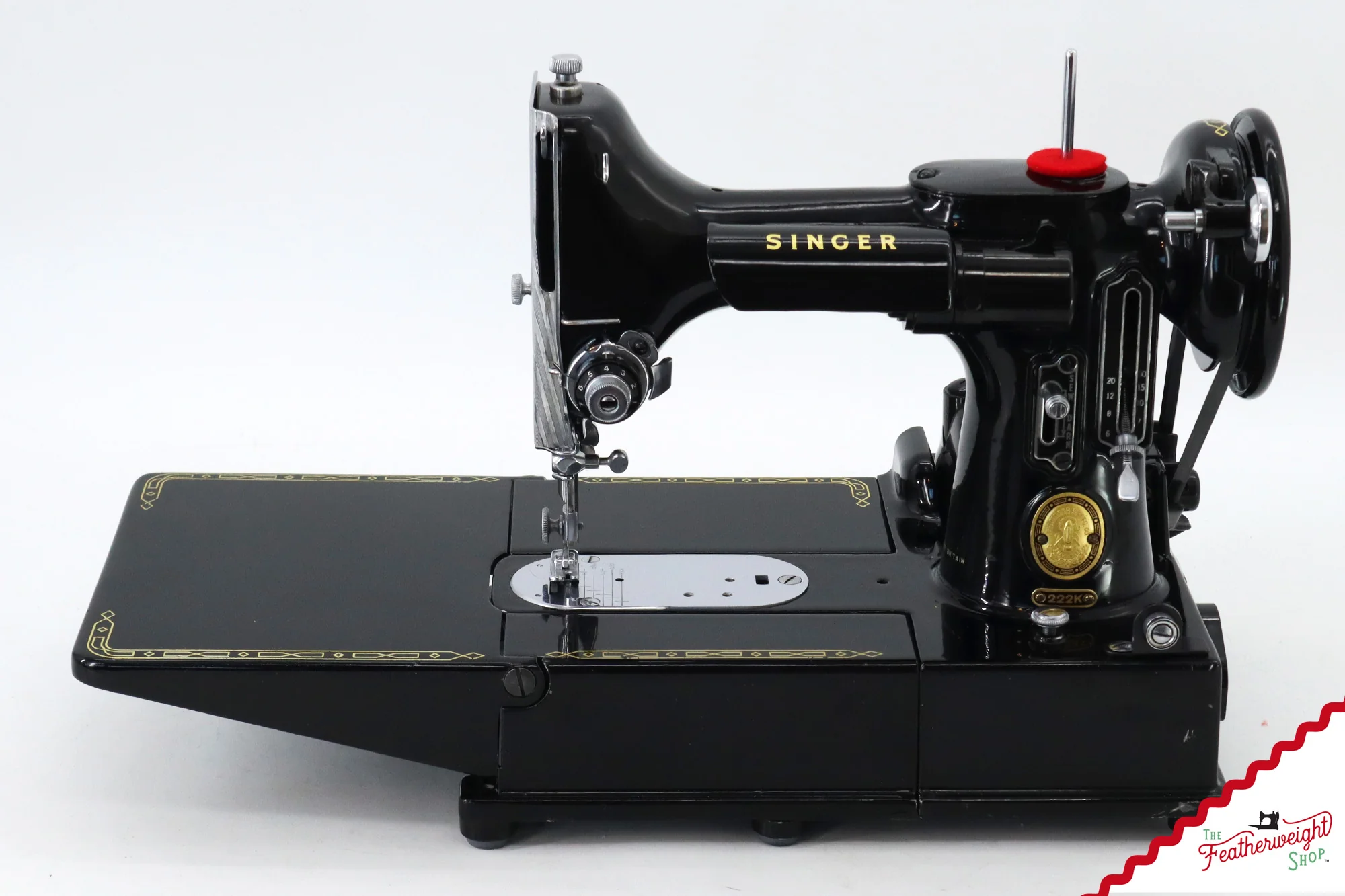 Singer Featherweight 222K Sewing Machine - EK3287**, 1955 - Image 3