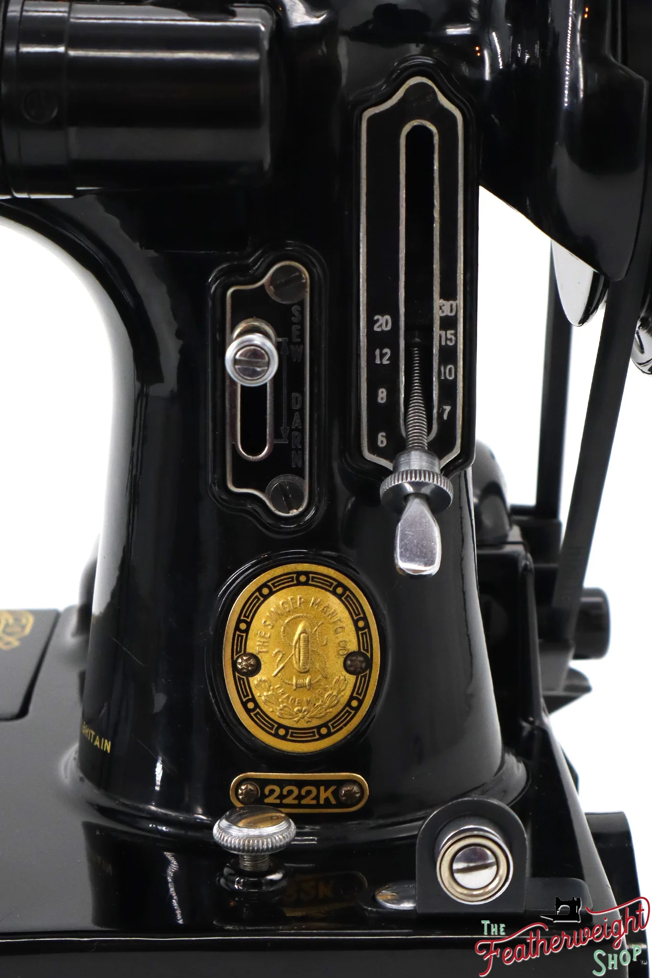 Singer Featherweight 222K Sewing Machine - EK3289**, 1955 - Image 16