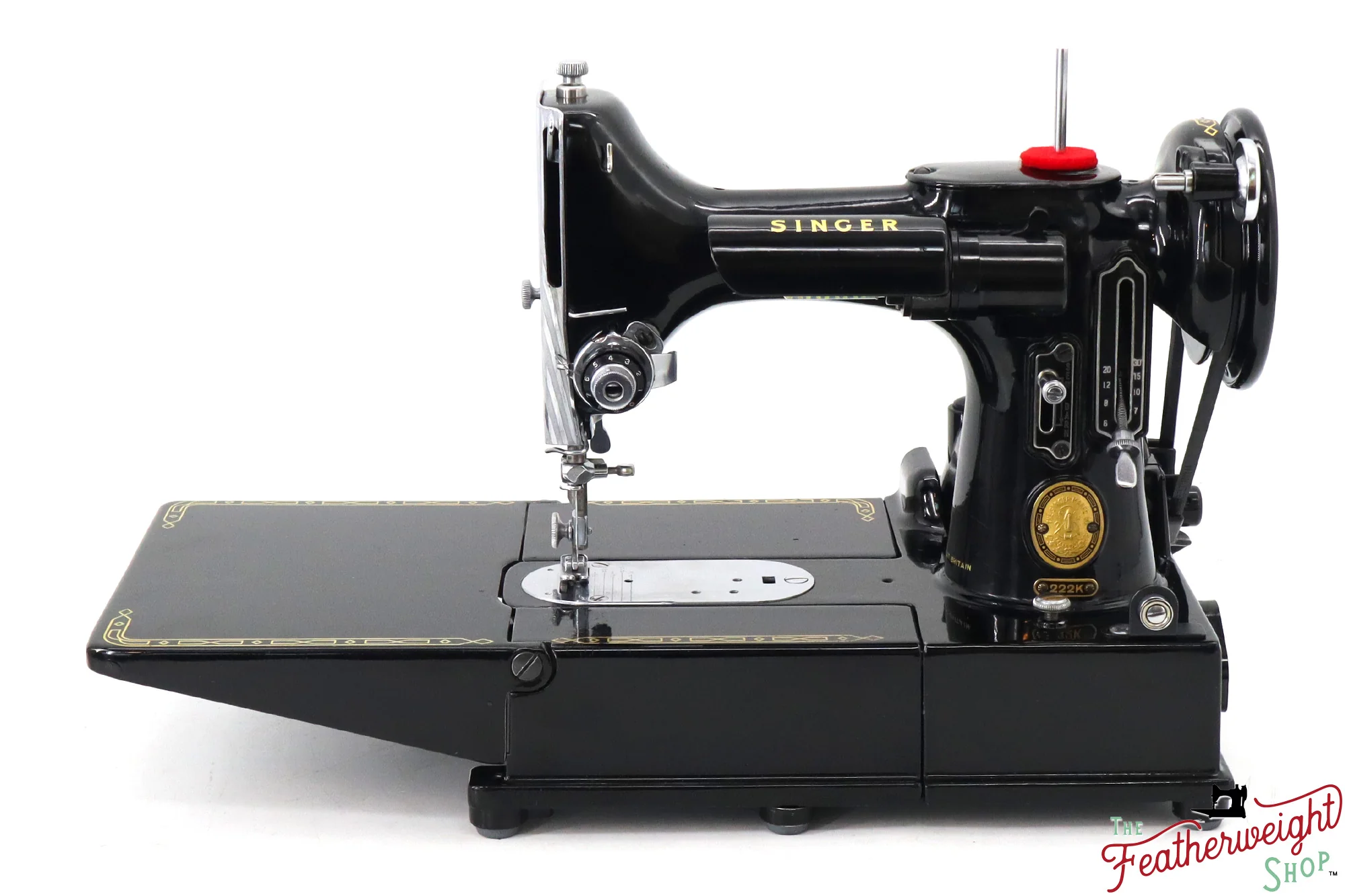 Singer Featherweight 222K Sewing Machine - EK3289**, 1955 - Image 3