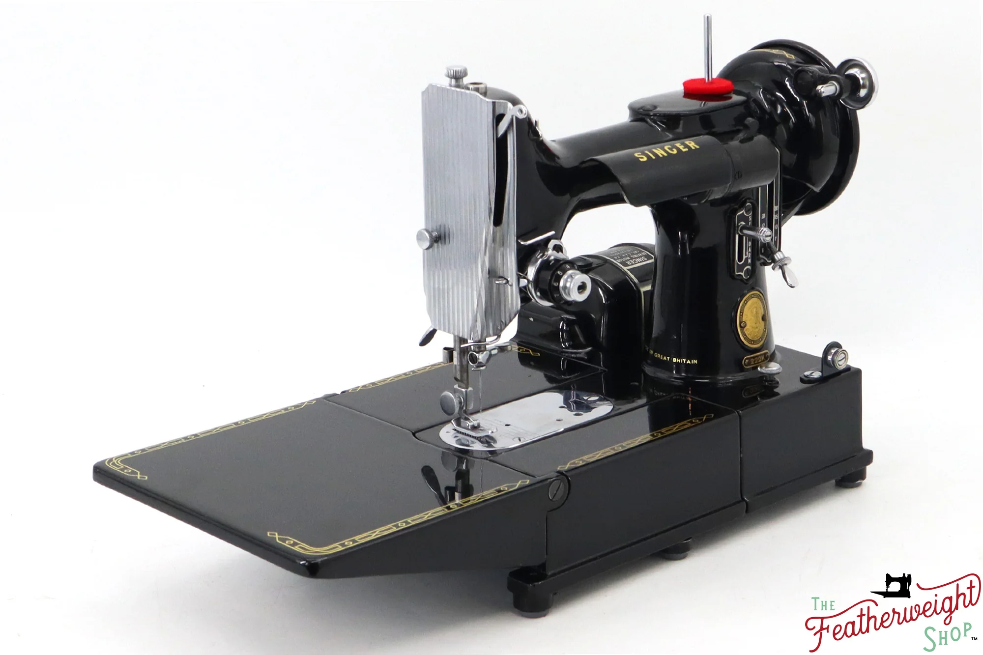 Singer Featherweight 222K Sewing Machine - EK3289**, 1955 - Image 4