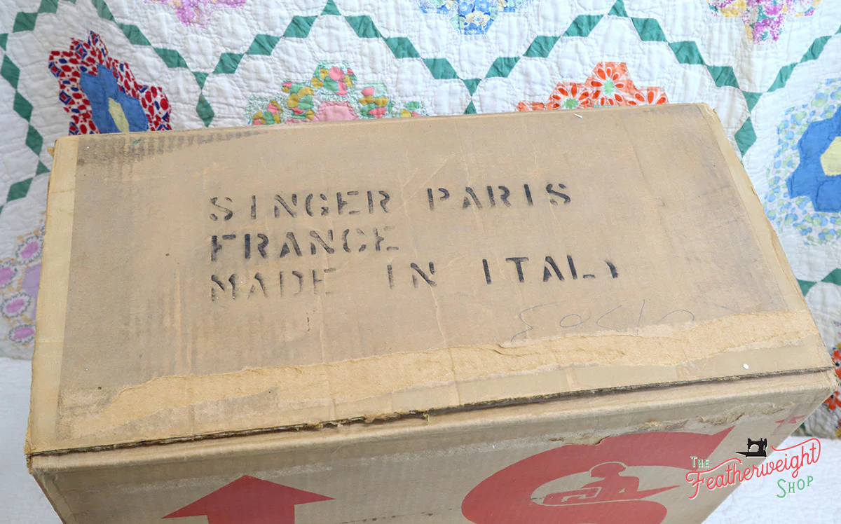 Singer Featherweight 222K Sewing Machine EK6285** ORIGINAL CARDBOARD BOX Included - Image 3