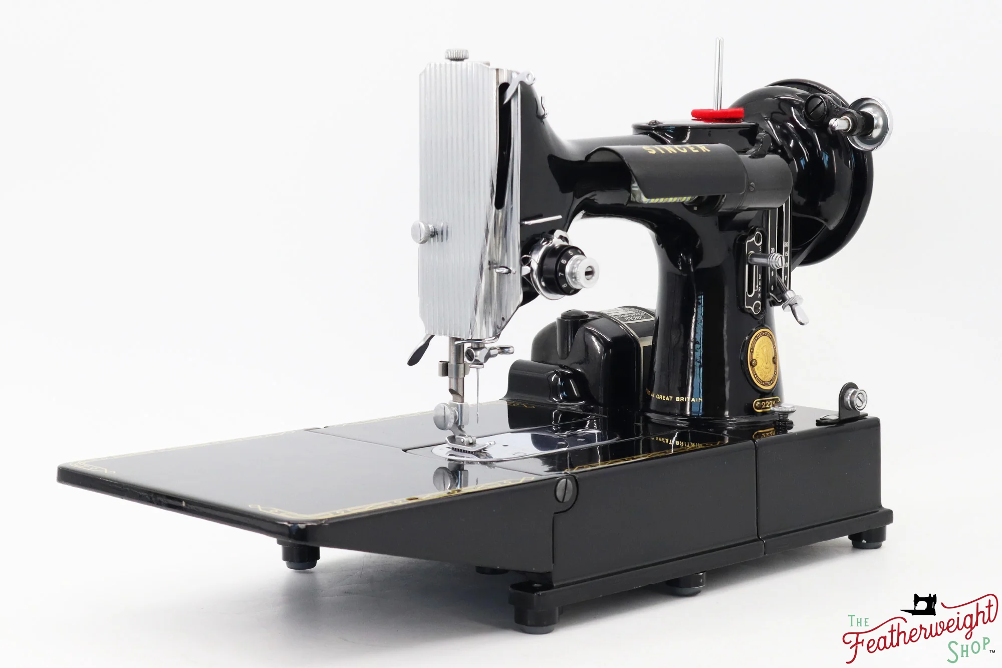 Singer Featherweight 222K Sewing Machine - EK6290**, 1955 - Image 4
