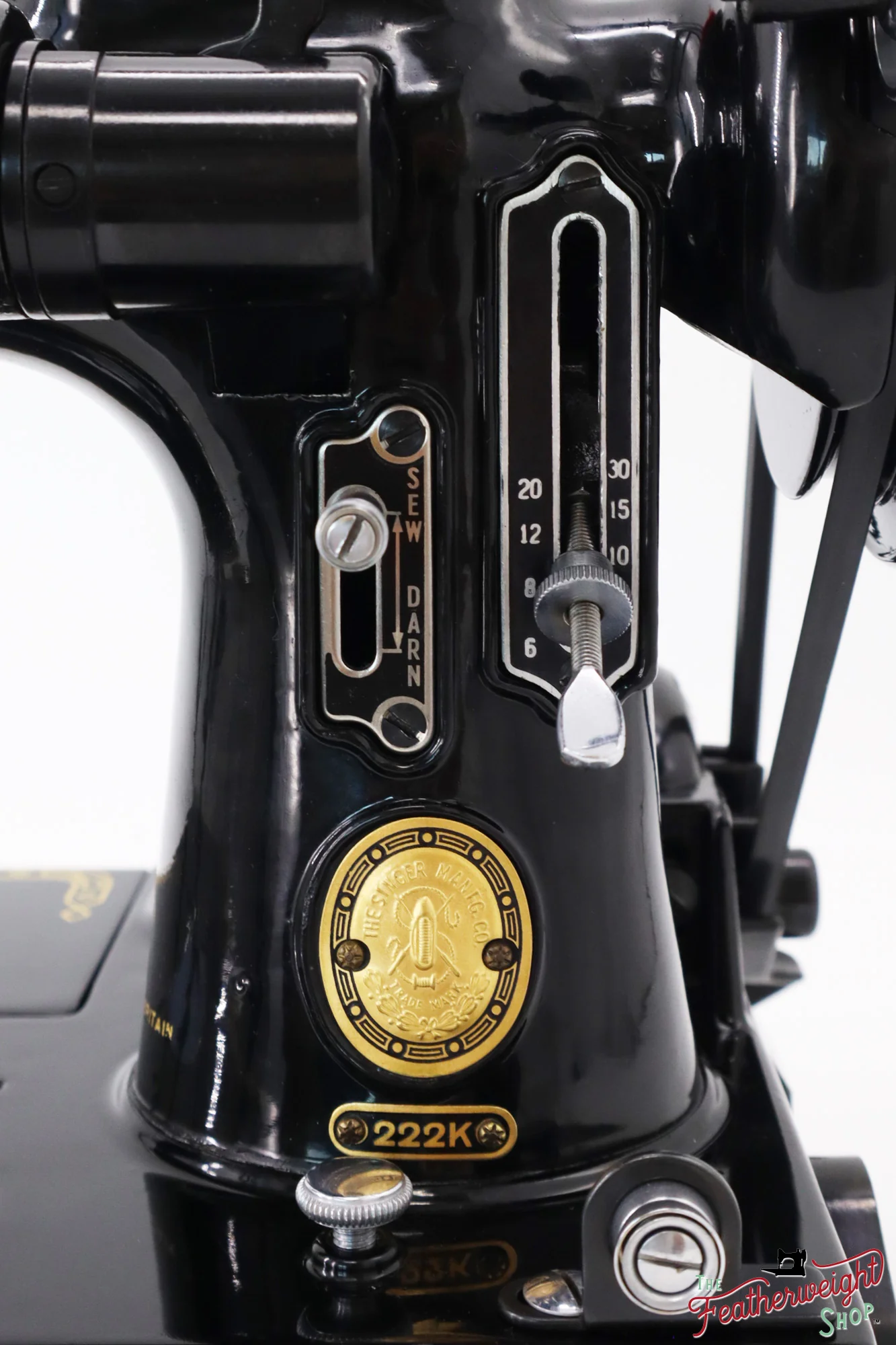 Singer Featherweight 222K Sewing Machine - EK62945*, 1955 - Image 14