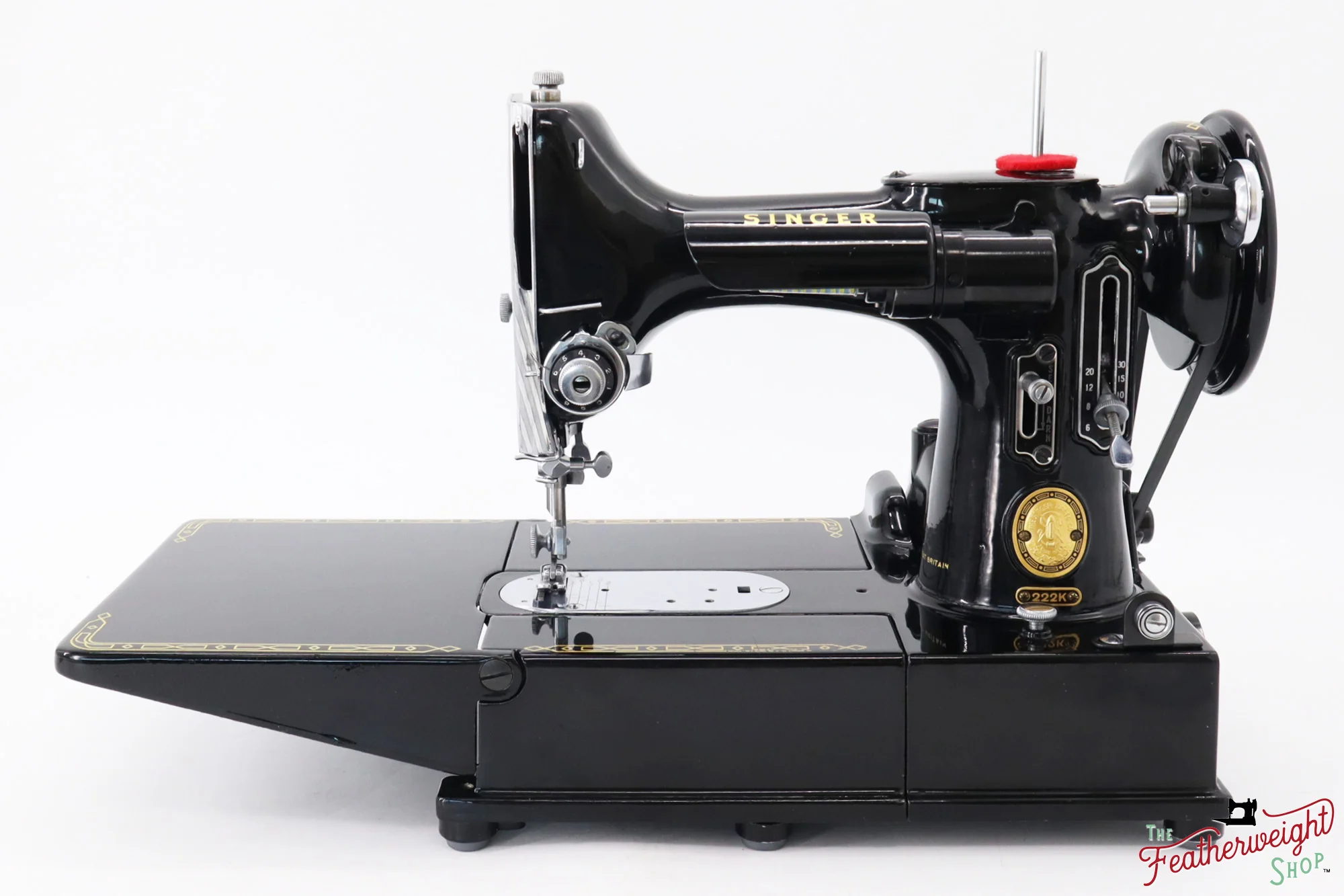 Singer Featherweight 222K Sewing Machine - EK62945*, 1955 - Image 3