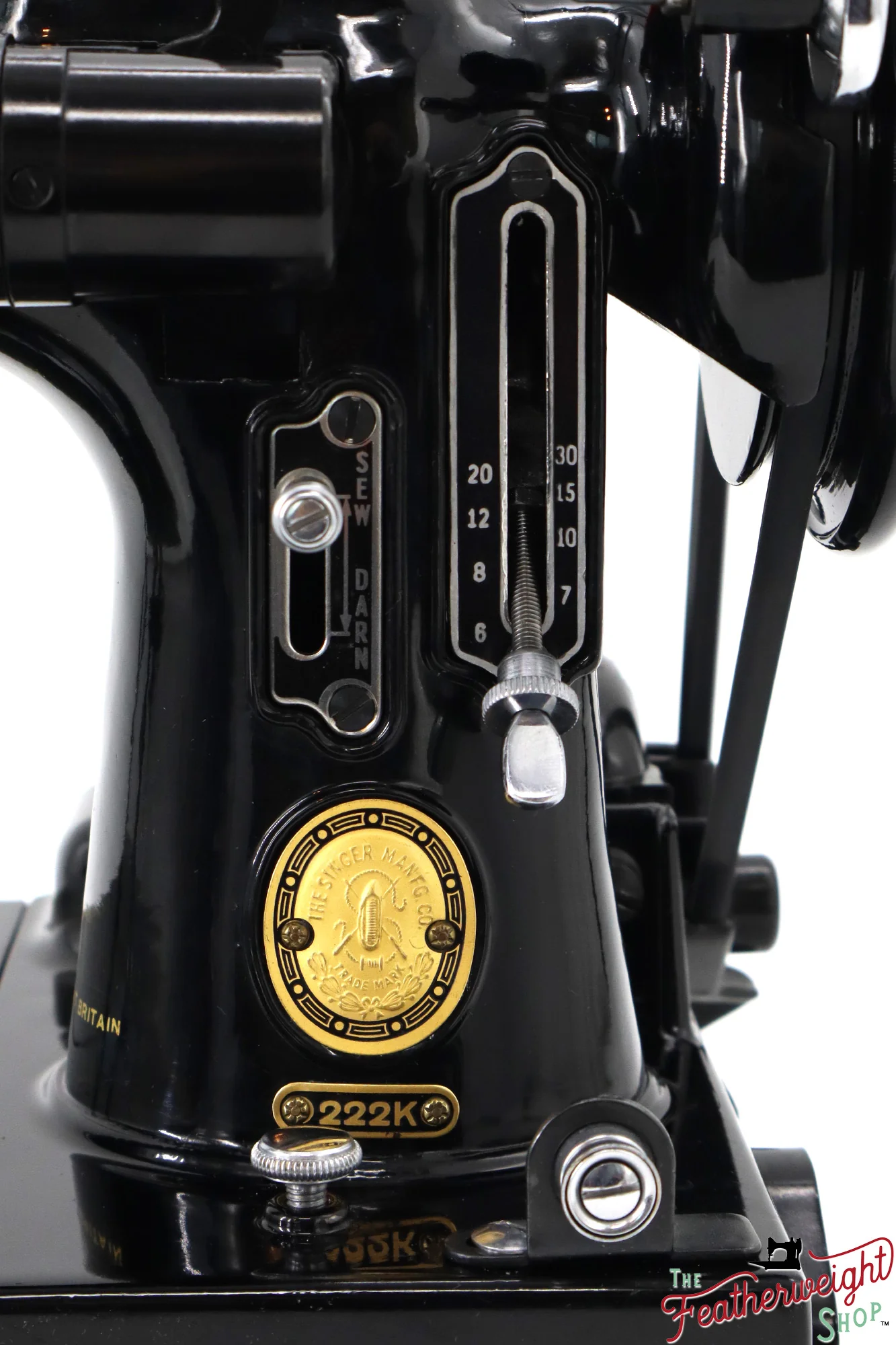 Singer Featherweight 222K Sewing Machine - EK6295**, 1955 - Image 14