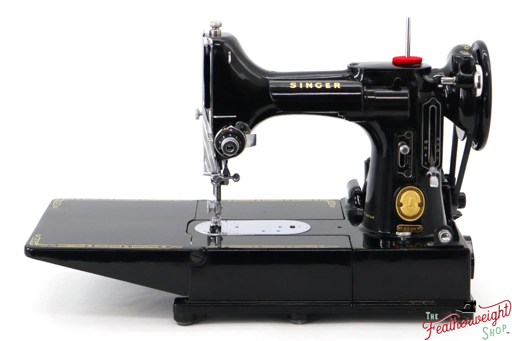 Singer Featherweight 222K Sewing Machine - EK6295**, 1955 - Image 3