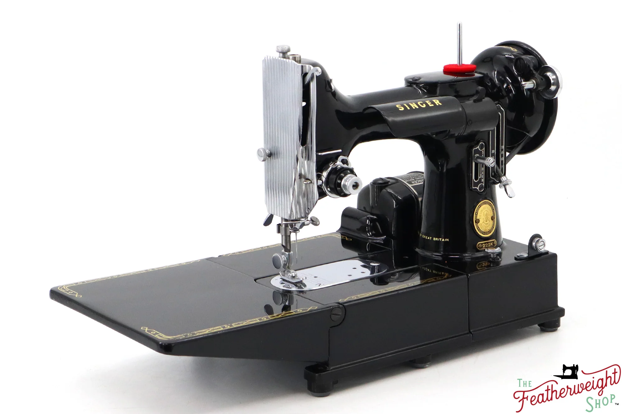 Singer Featherweight 222K Sewing Machine - EK6295**, 1955 - Image 4