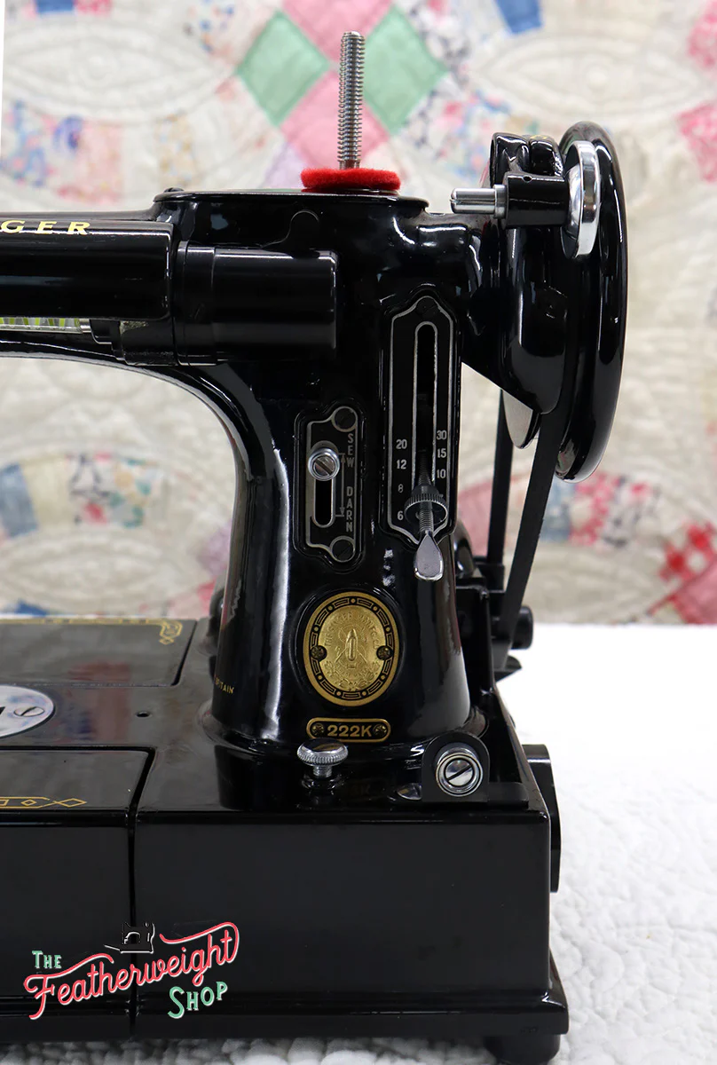 Singer Featherweight 222K Sewing Machine EK6296** - Image 19
