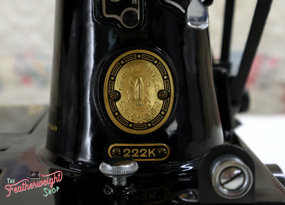 Singer Featherweight 222K Sewing Machine EK6296** - Image 20