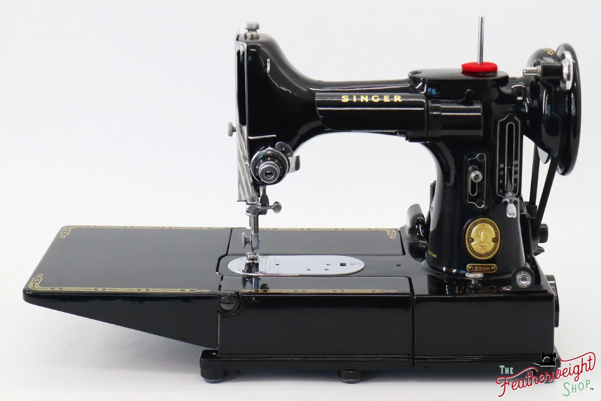 Singer Featherweight 222K Sewing Machine - EK63225*, 1955 - Image 3