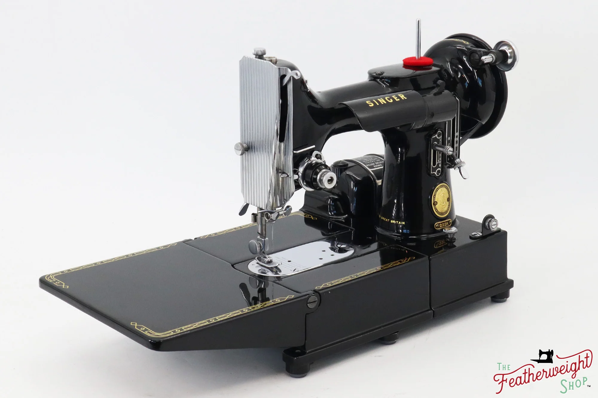 Singer Featherweight 222K Sewing Machine - EK63225*, 1955 - Image 4