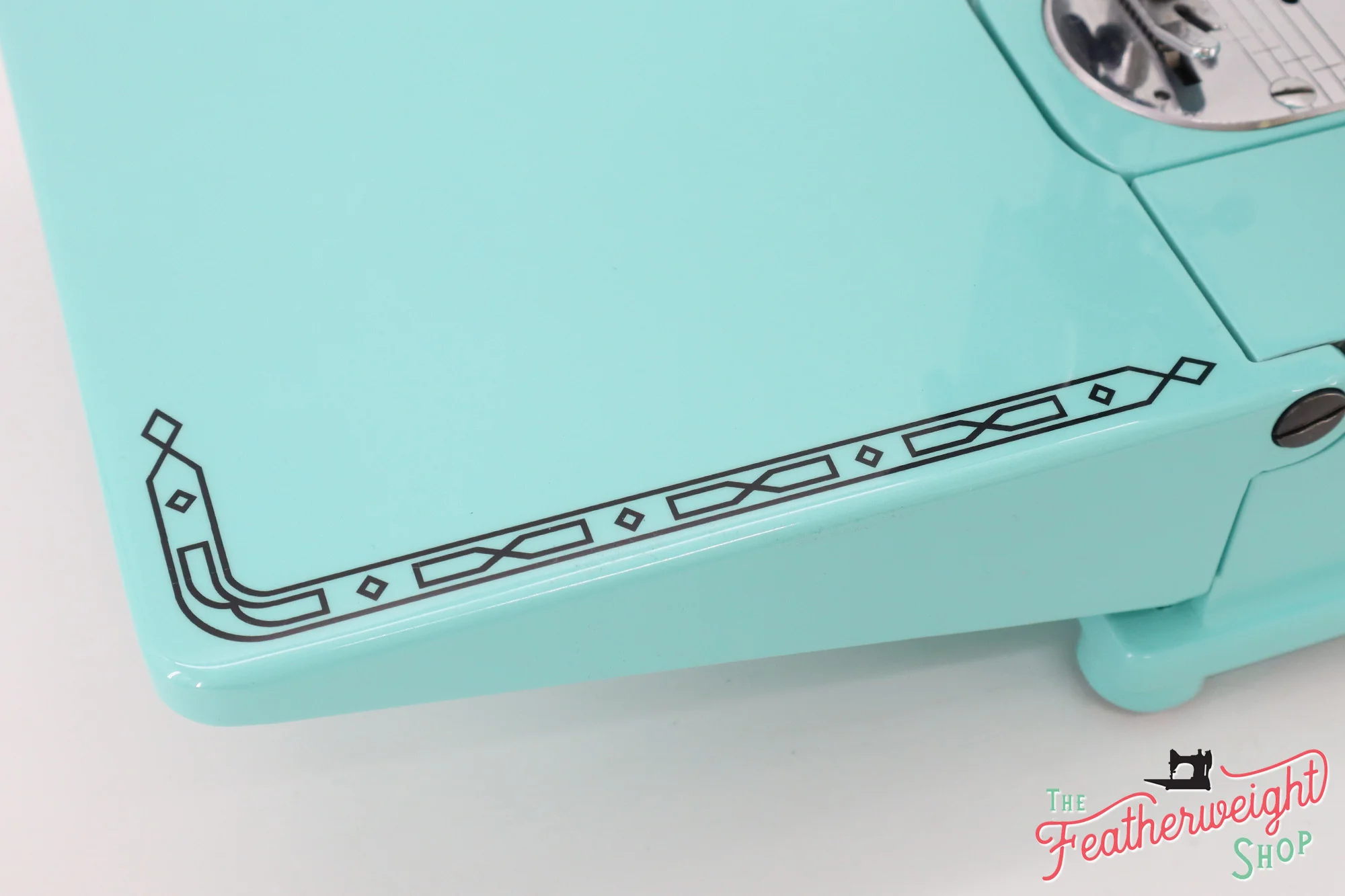 Singer Featherweight 222K Sewing Machine EK63264* - Fully Restored in Tiffany Blue - Image 10
