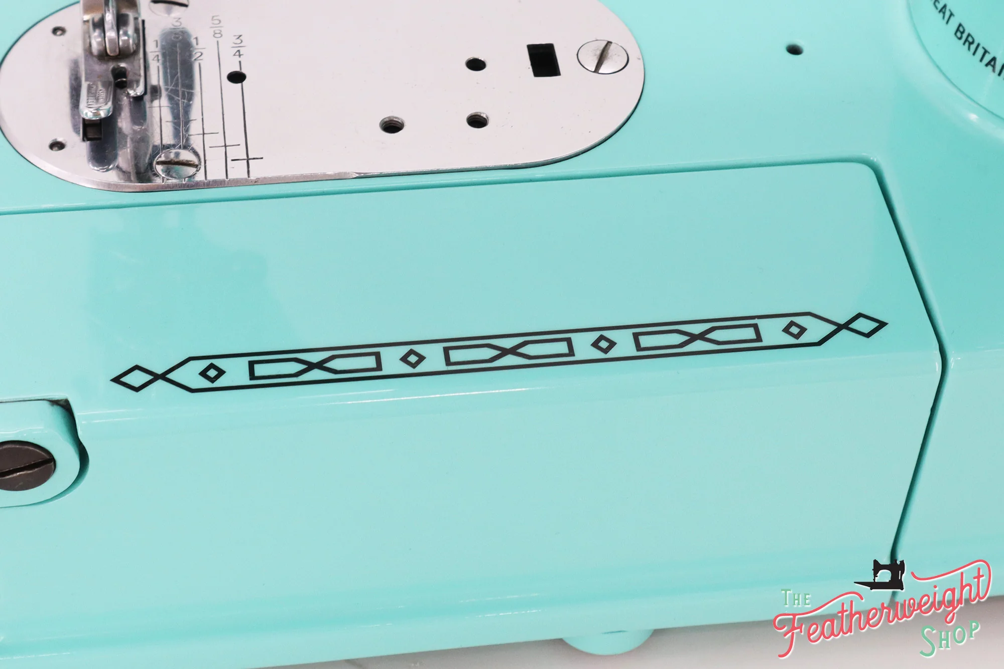 Singer Featherweight 222K Sewing Machine EK63264* - Fully Restored in Tiffany Blue - Image 11