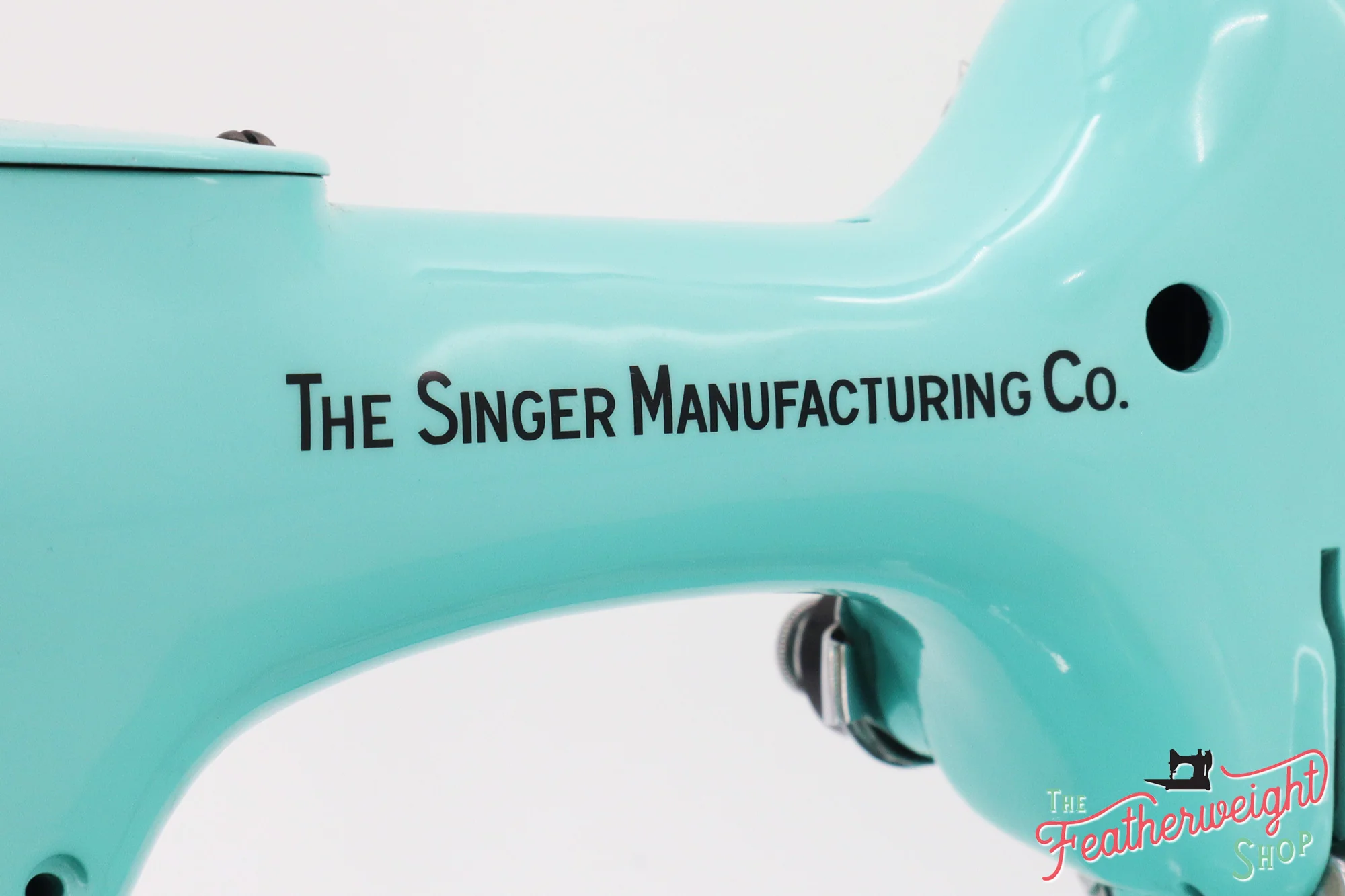 Singer Featherweight 222K Sewing Machine EK63264* - Fully Restored in Tiffany Blue - Image 13