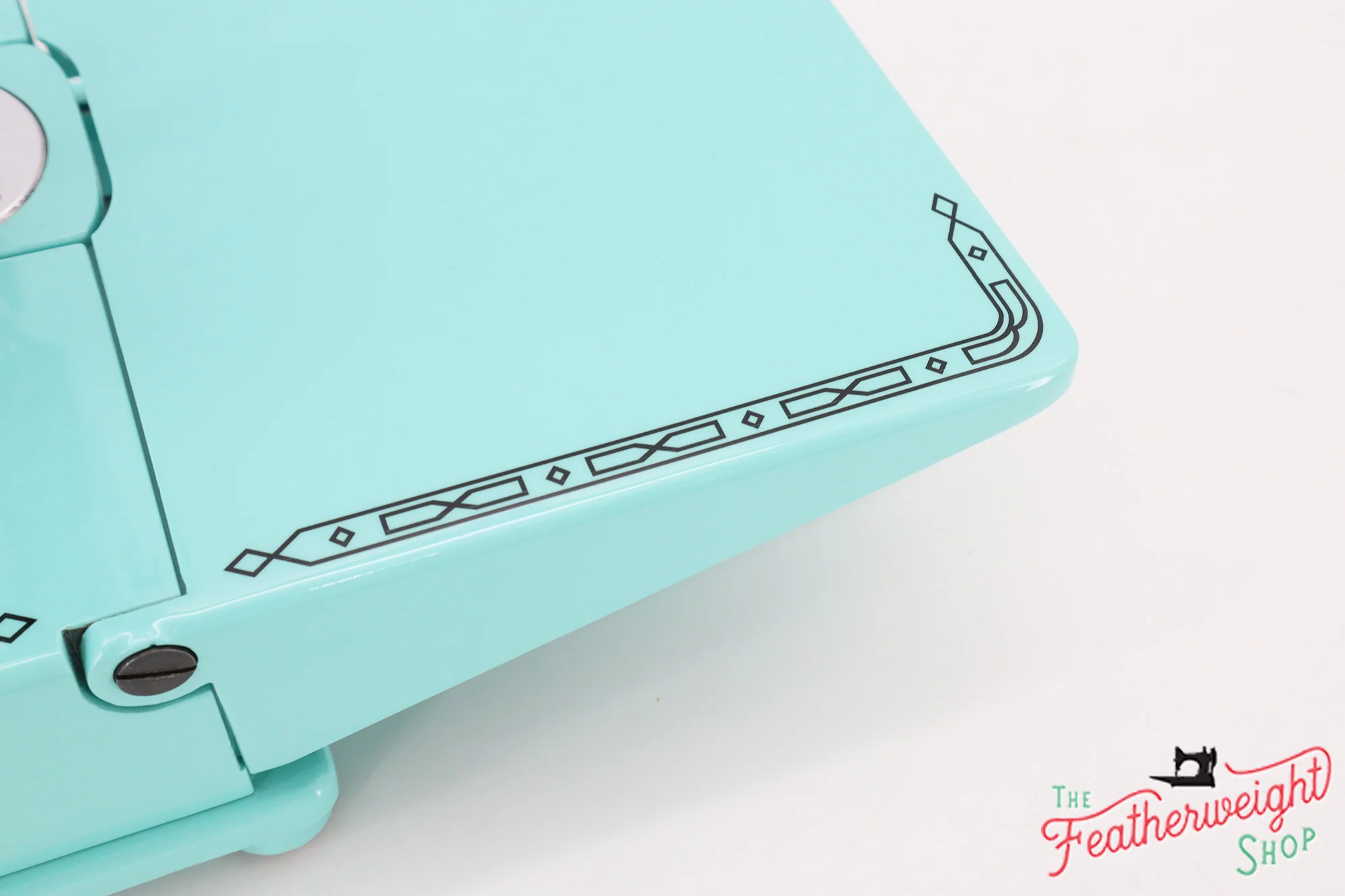 Singer Featherweight 222K Sewing Machine EK63264* - Fully Restored in Tiffany Blue - Image 15