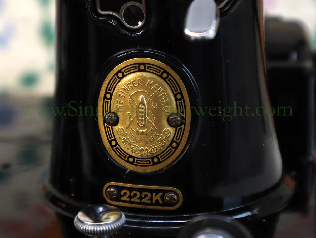 Singer Featherweight 222K Sewing Machine EK636*** - Image 21