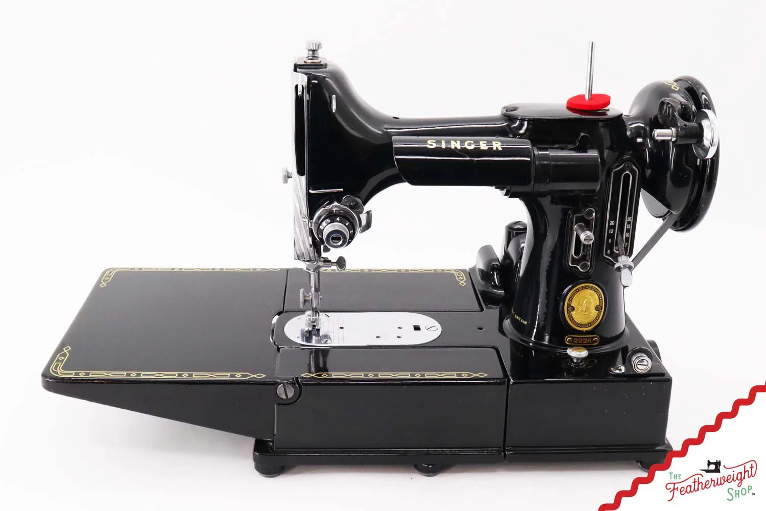 Singer Featherweight 222K Sewing Machine - EK6360**, 1955 - Image 3