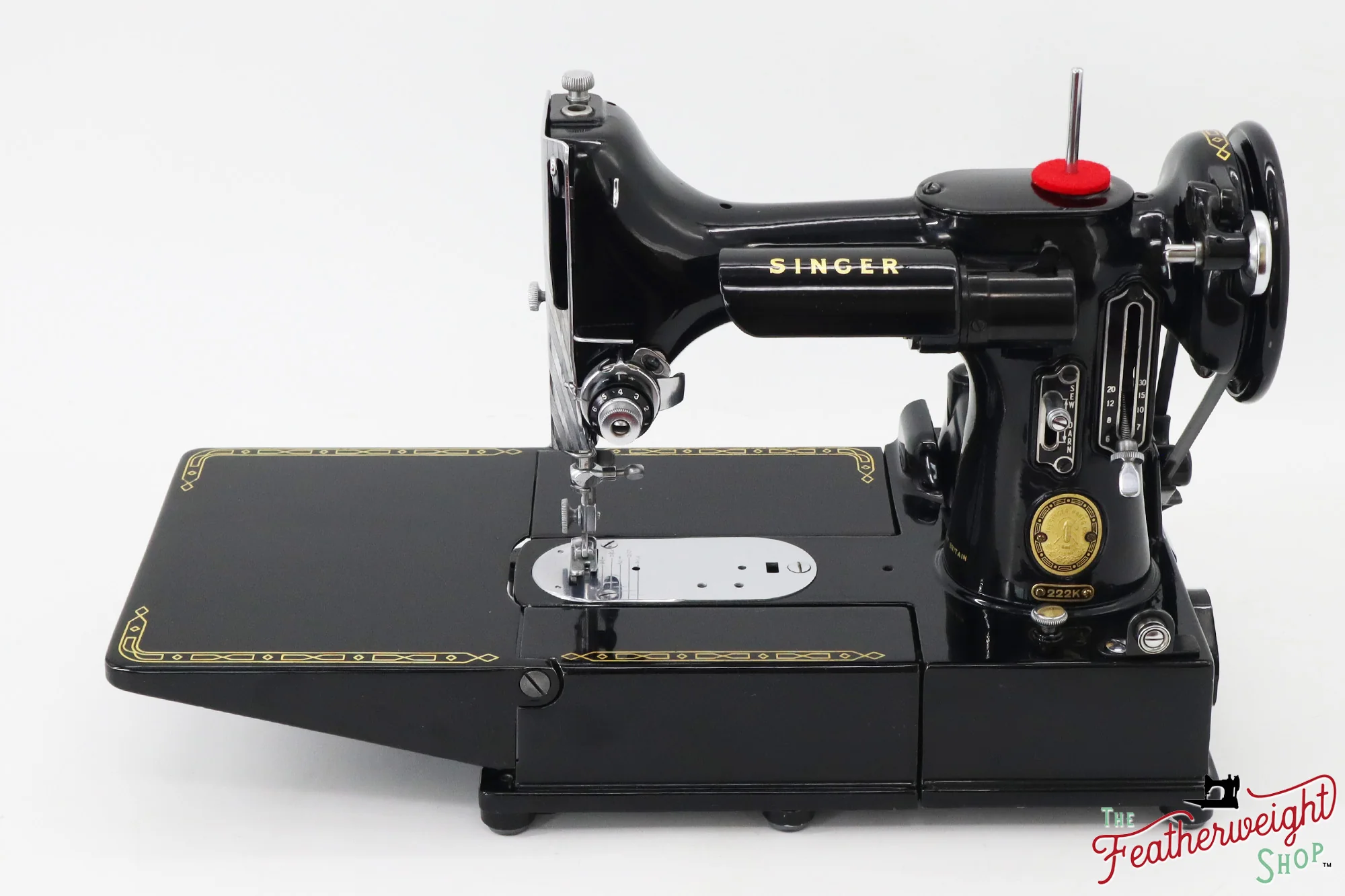 Singer Featherweight 222K Sewing Machine - EK6361**, 1955 - Image 3