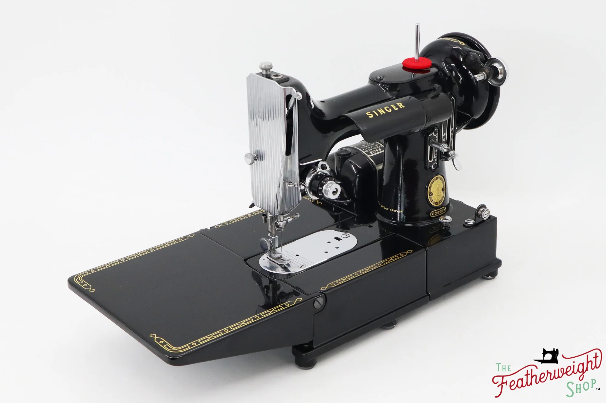 Singer Featherweight 222K Sewing Machine - EK6361**, 1955 - Image 4
