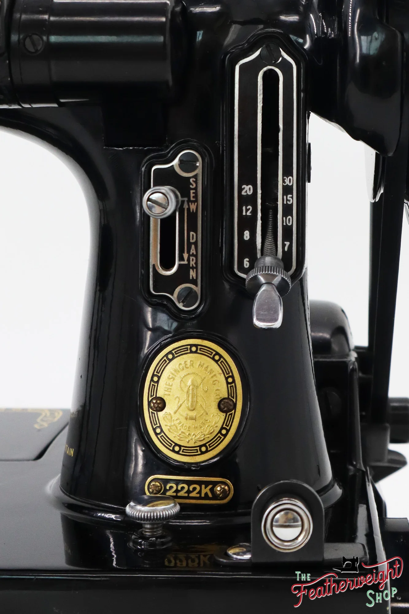 Singer Featherweight 222K Sewing Machine - EK6361**, 1955 - Image 9