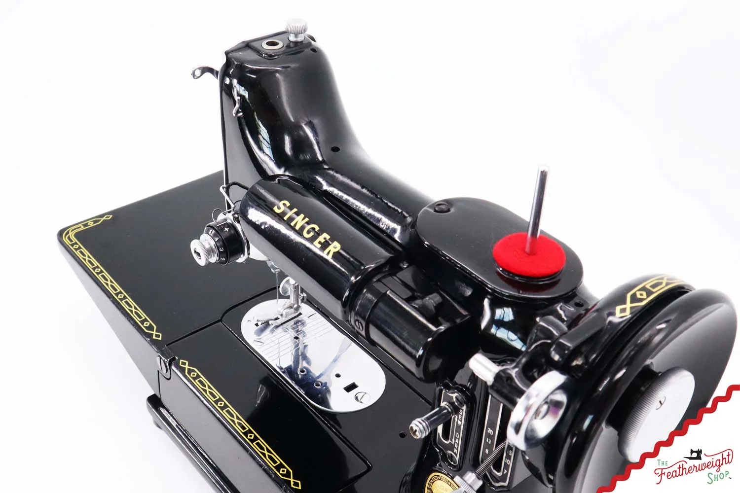 Singer Featherweight 222K Sewing Machine - EK6372**, 1955 - Image 13