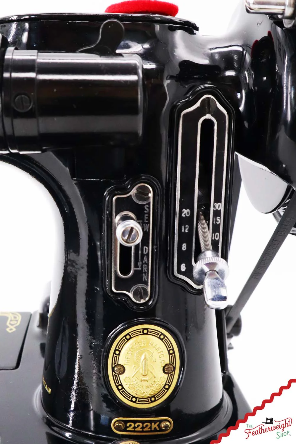 Singer Featherweight 222K Sewing Machine - EK6372**, 1955 - Image 15