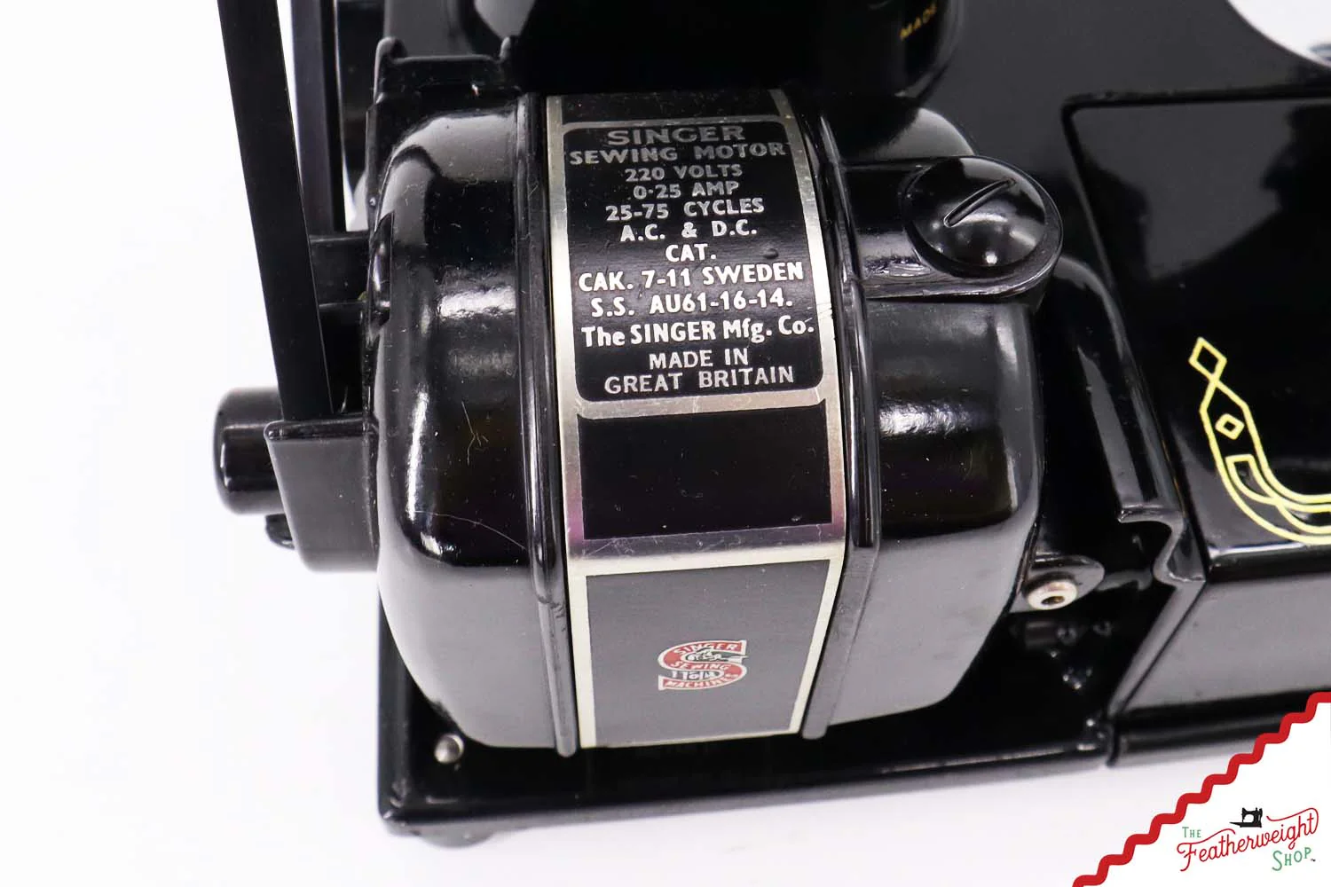 Singer Featherweight 222K Sewing Machine - EK6372**, 1955 - Image 8