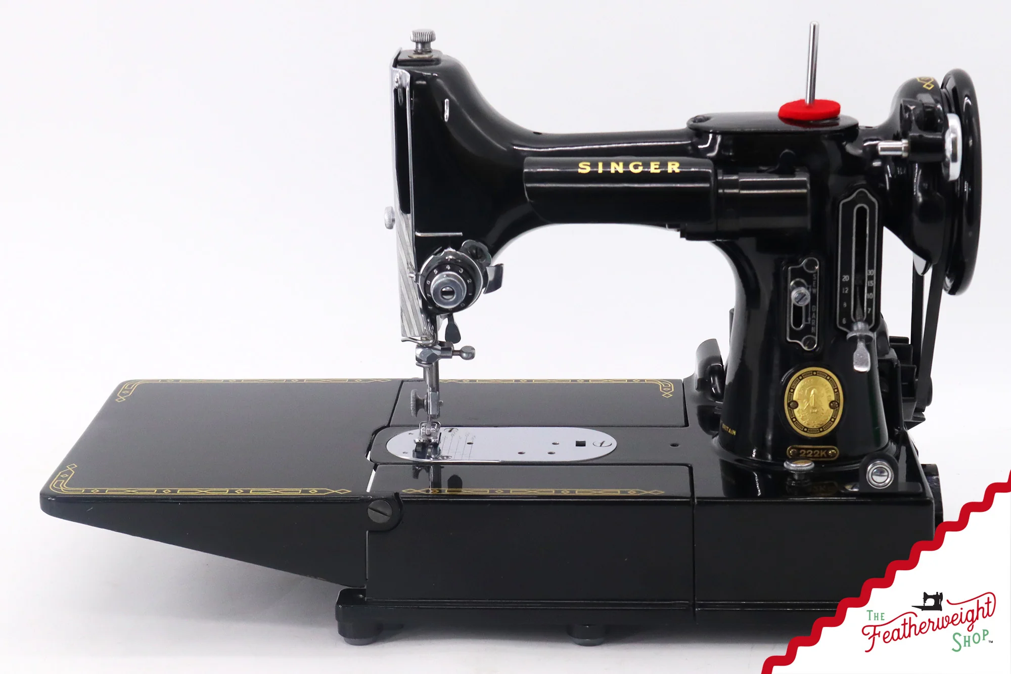 Singer Featherweight 222K Sewing Machine - EL1766**, 1956 - Image 3