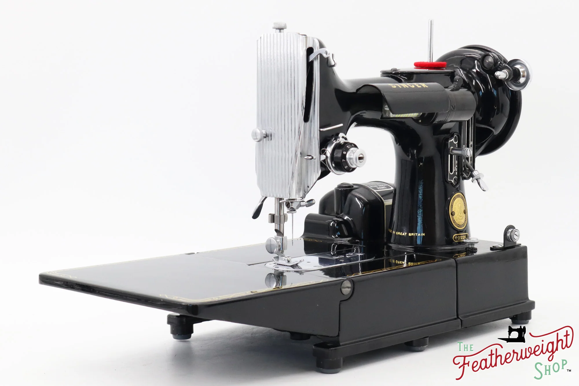 Singer Featherweight 222K Sewing Machine - EL17683* - 1956 - Image 4