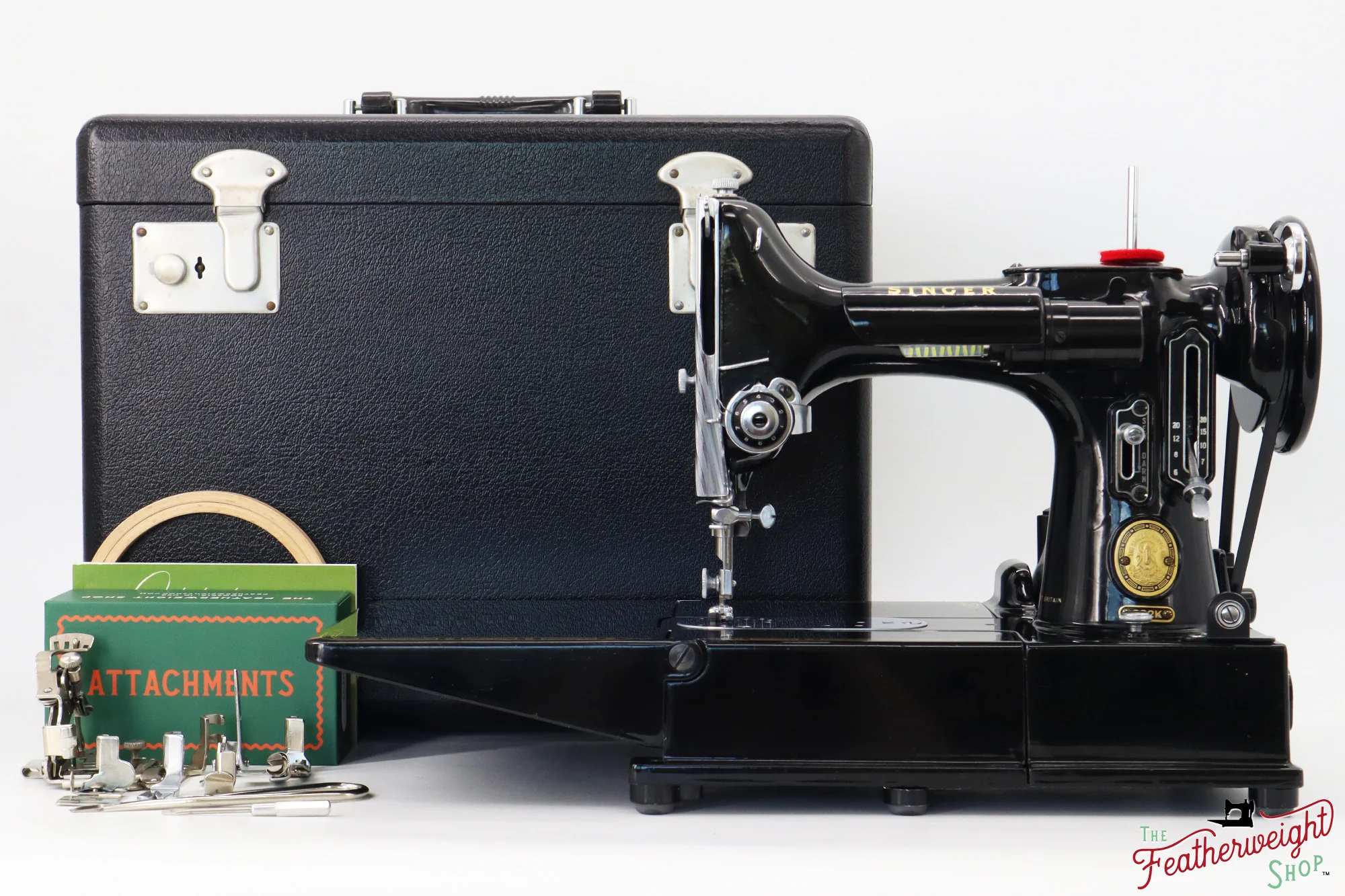 Singer Featherweight 222K Sewing Machine - EL1771**, 1956 - Image 3