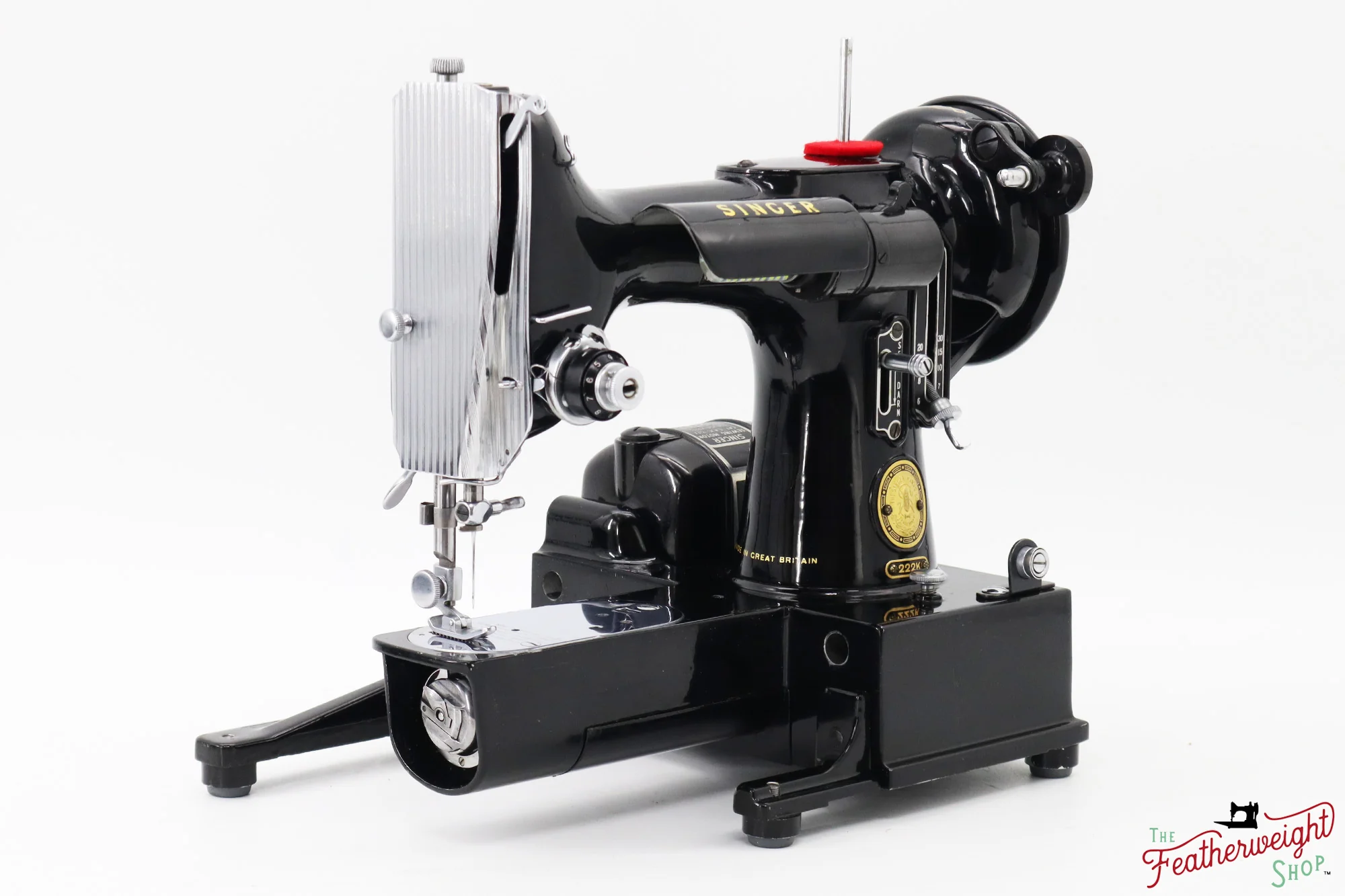 Singer Featherweight 222K Sewing Machine - EL183*** - 1956 - Image 2