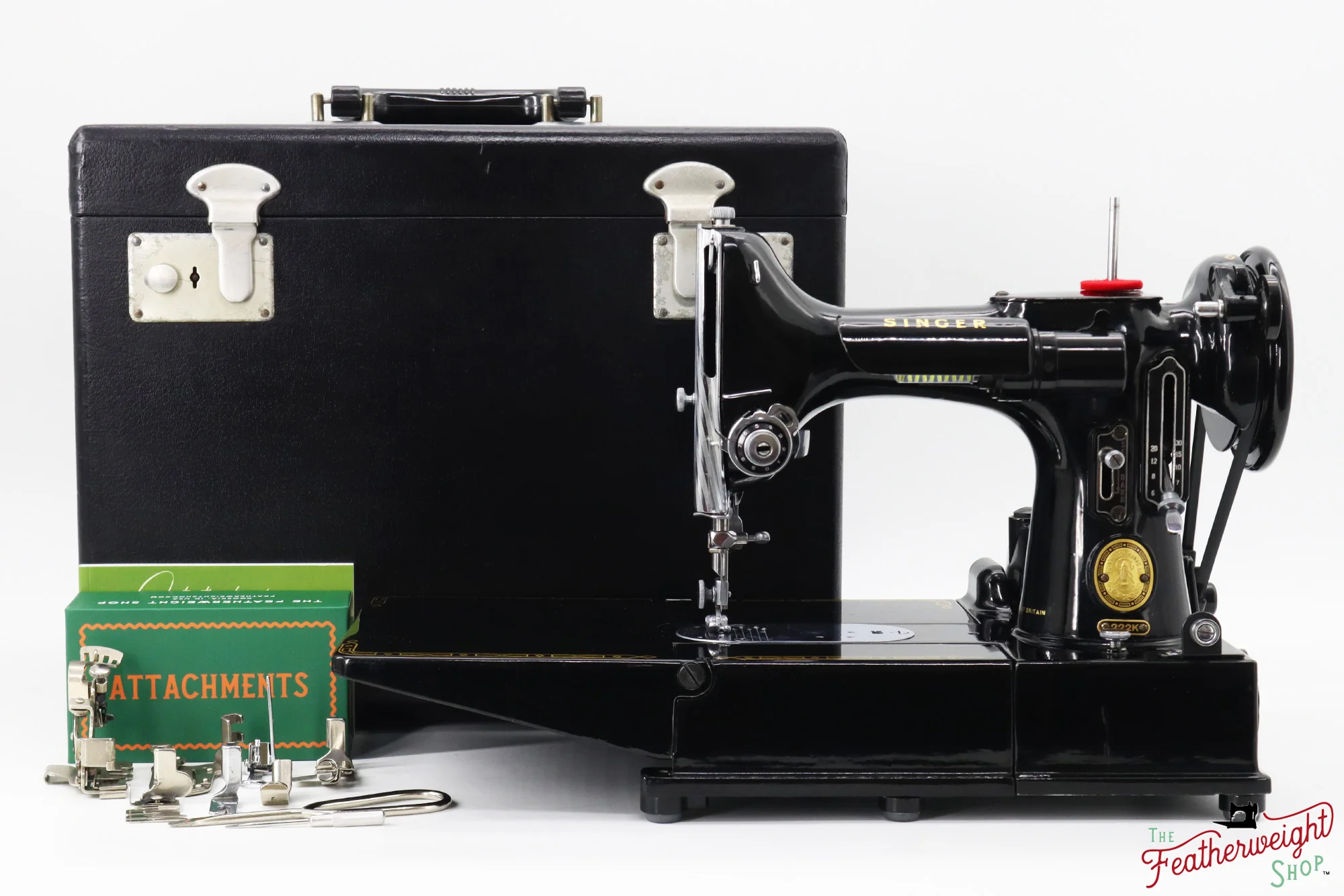 Singer Featherweight 222K Sewing Machine - EL183*** - 1956 - Image 3