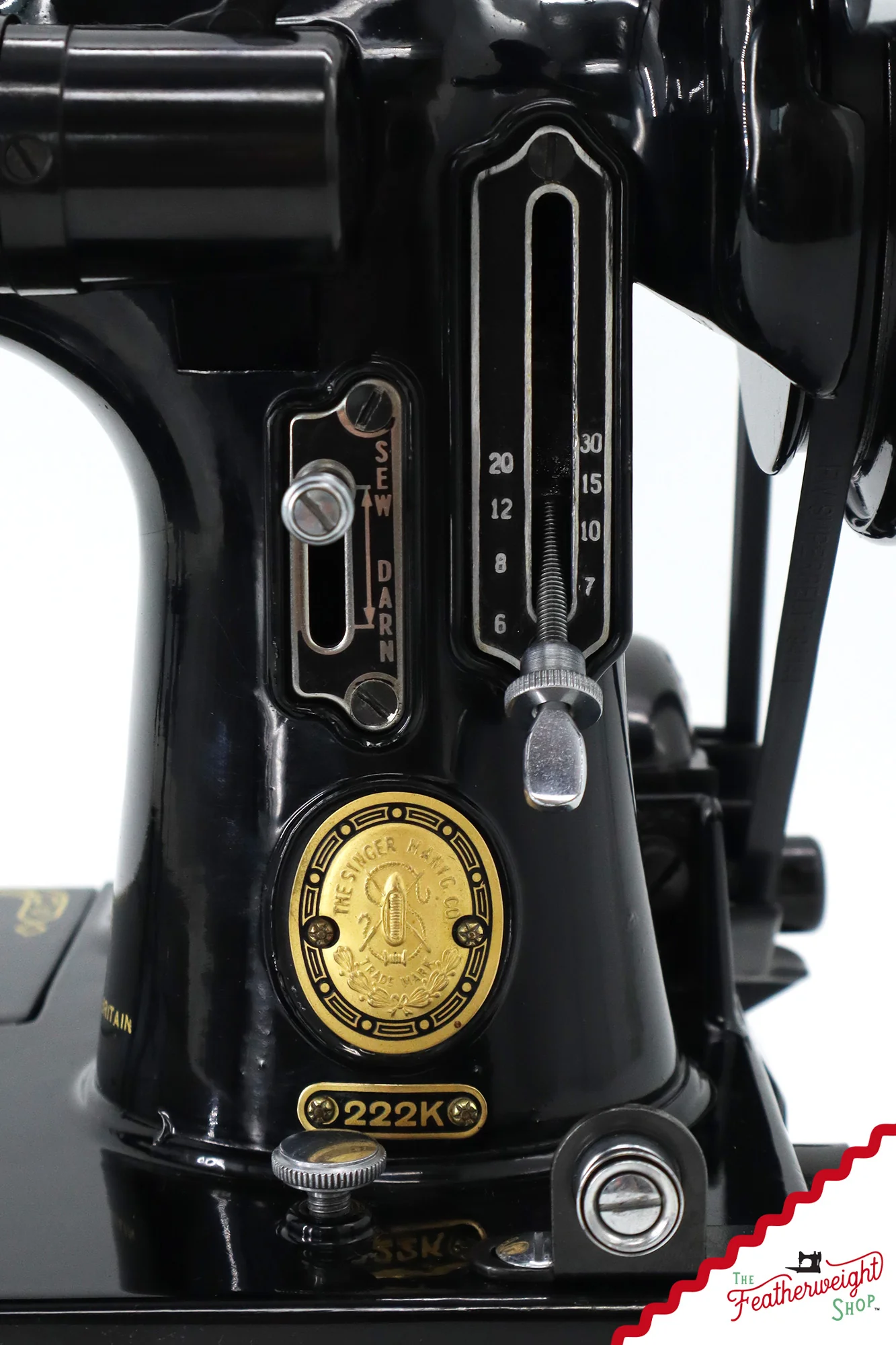 Singer Featherweight 222K Sewing Machine - EL1833**, 1956 - Image 16