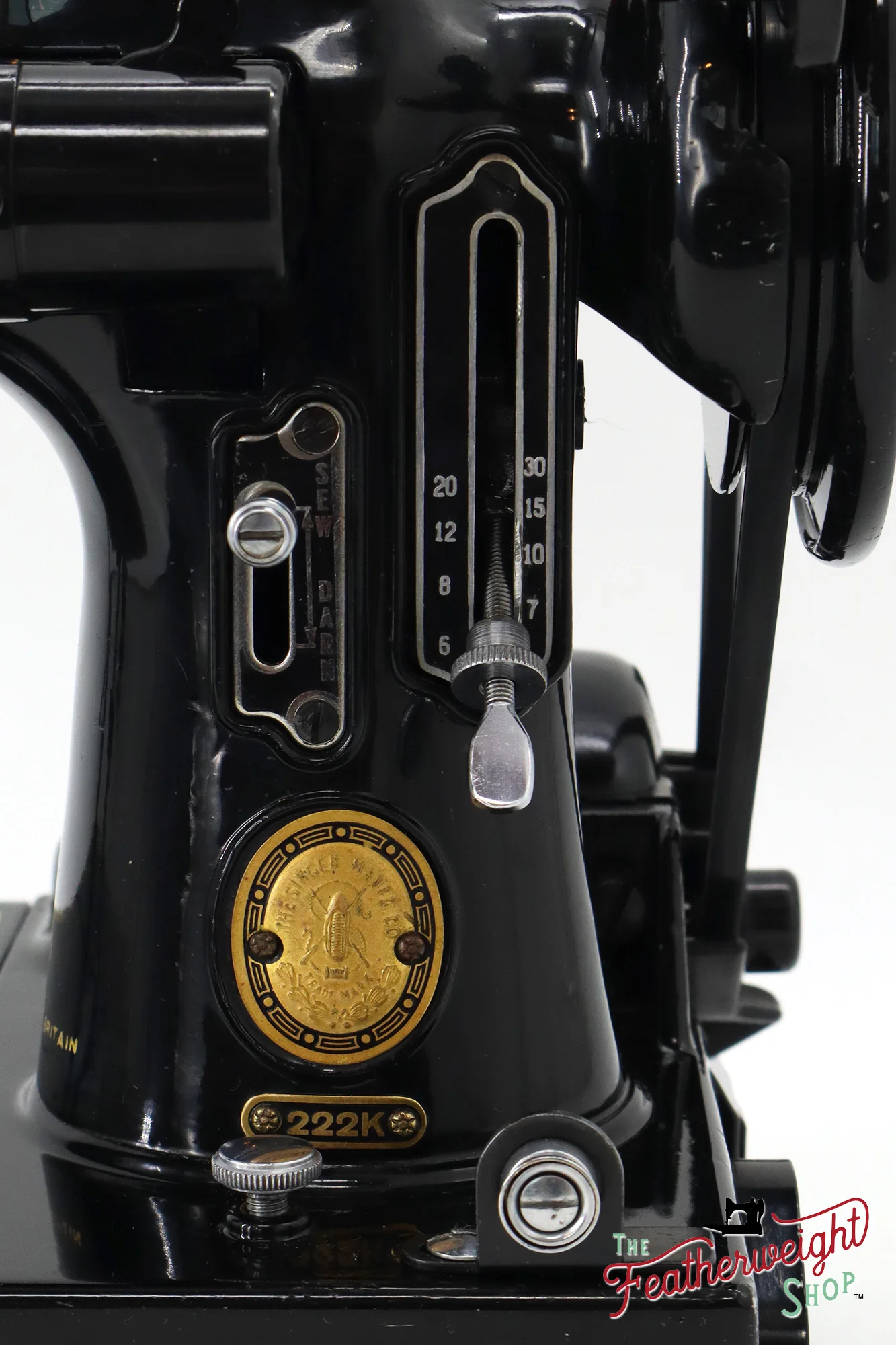 Singer Featherweight 222K Sewing Machine - EL1853**, 1956 - Image 14
