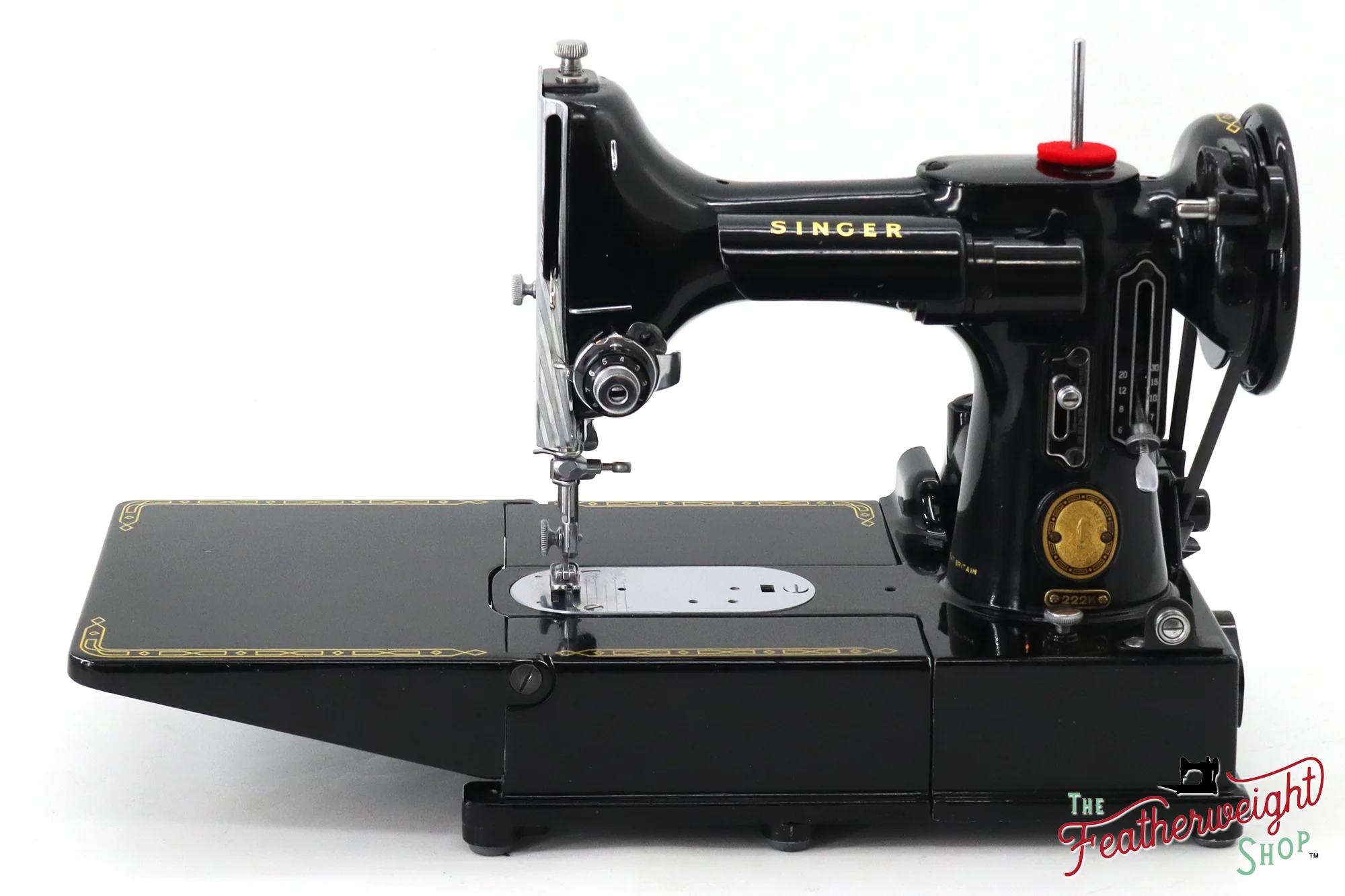 Singer Featherweight 222K Sewing Machine - EL1853**, 1956 - Image 2