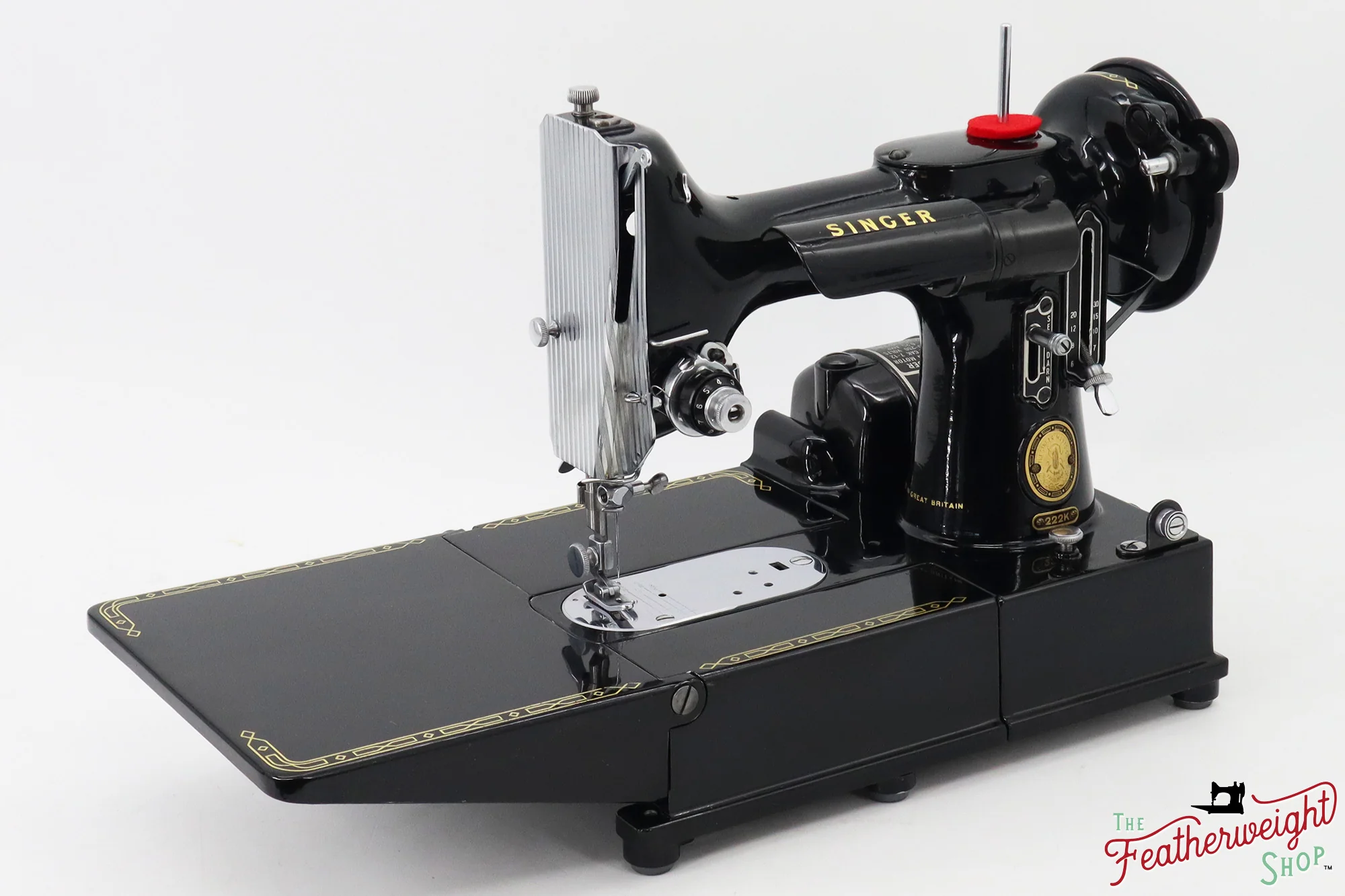 Singer Featherweight 222K Sewing Machine - EL6833**, 1956 - Image 4