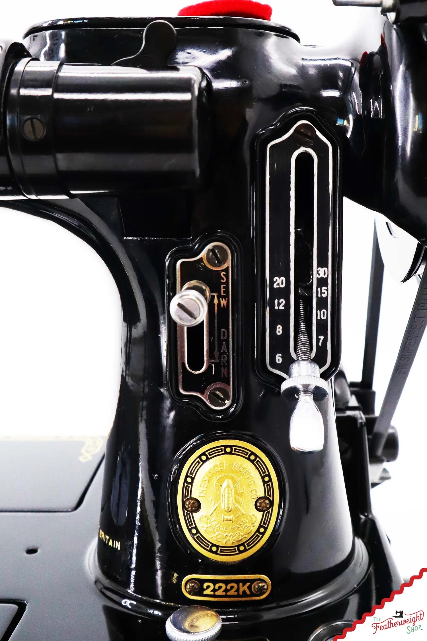 Singer Featherweight 222K Sewing Machine - EL6855**, 1956 - Image 14