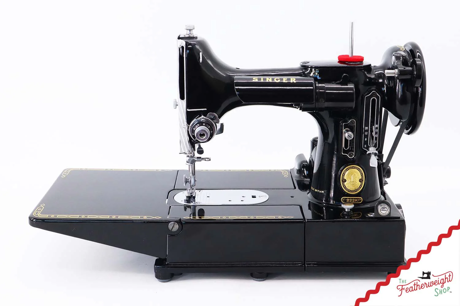 Singer Featherweight 222K Sewing Machine - EL6855**, 1956 - Image 3