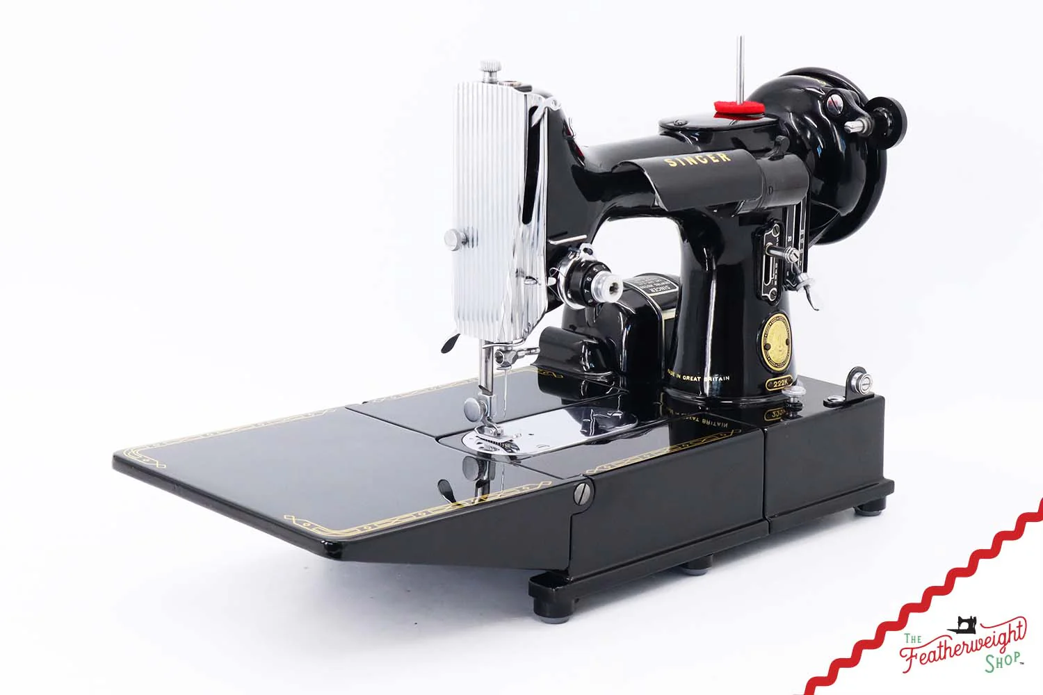 Singer Featherweight 222K Sewing Machine - EL6855**, 1956 - Image 4