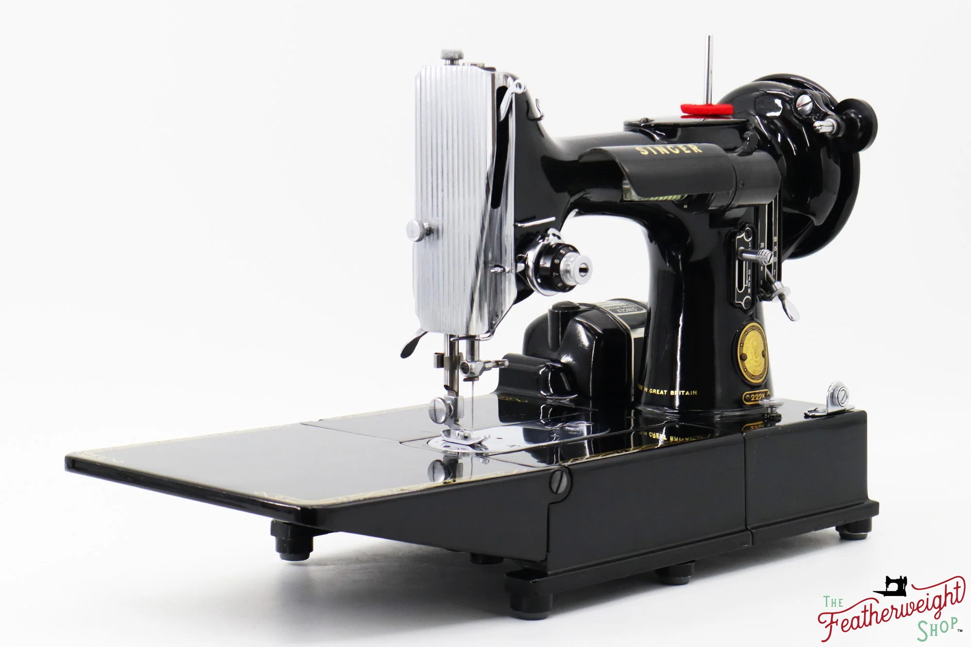 Singer Featherweight 222K Sewing Machine - EL686 - 1956 - Image 4