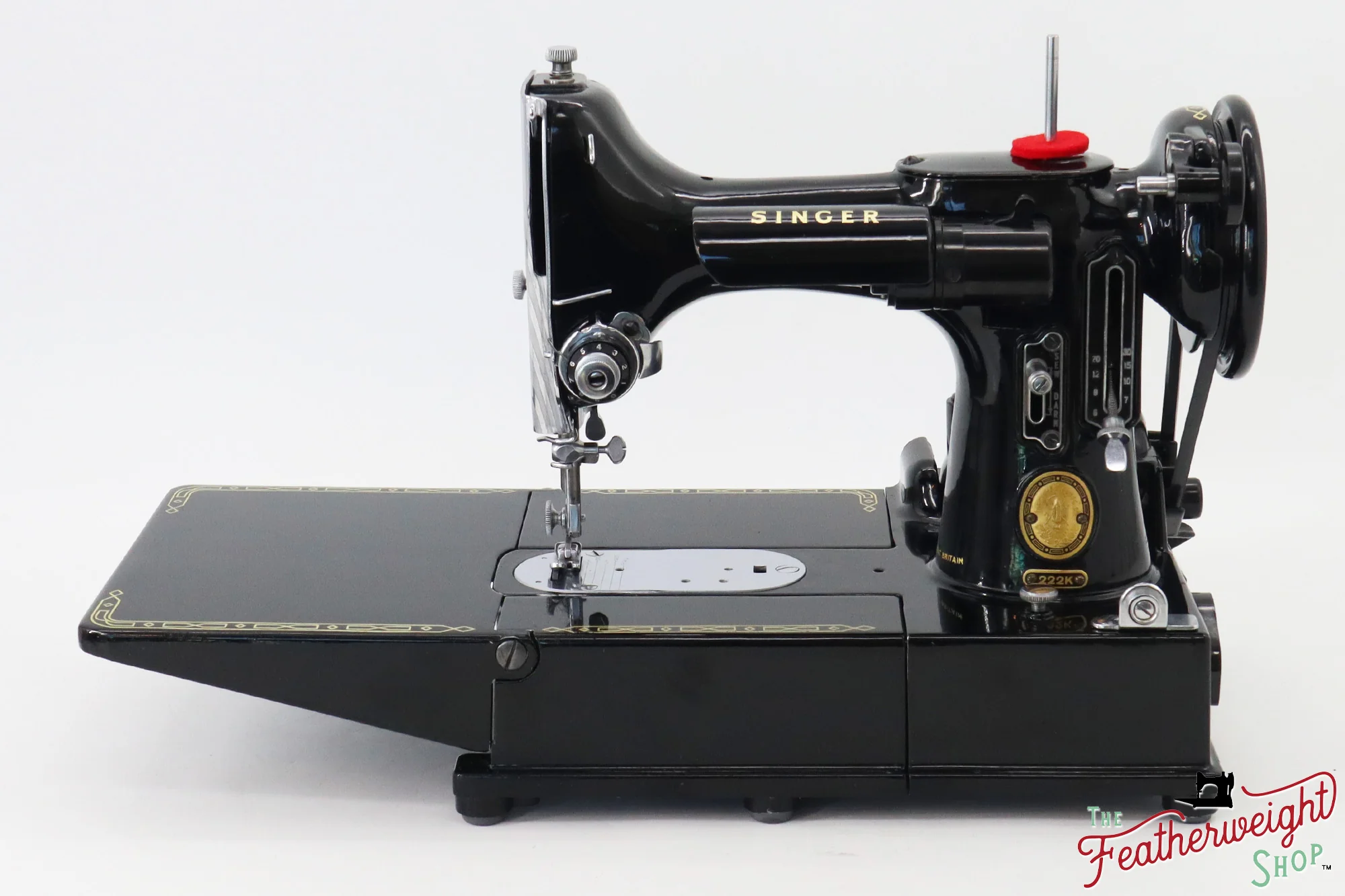 Singer Featherweight 222K Sewing Machine - EM2359**, 1957 - Image 3